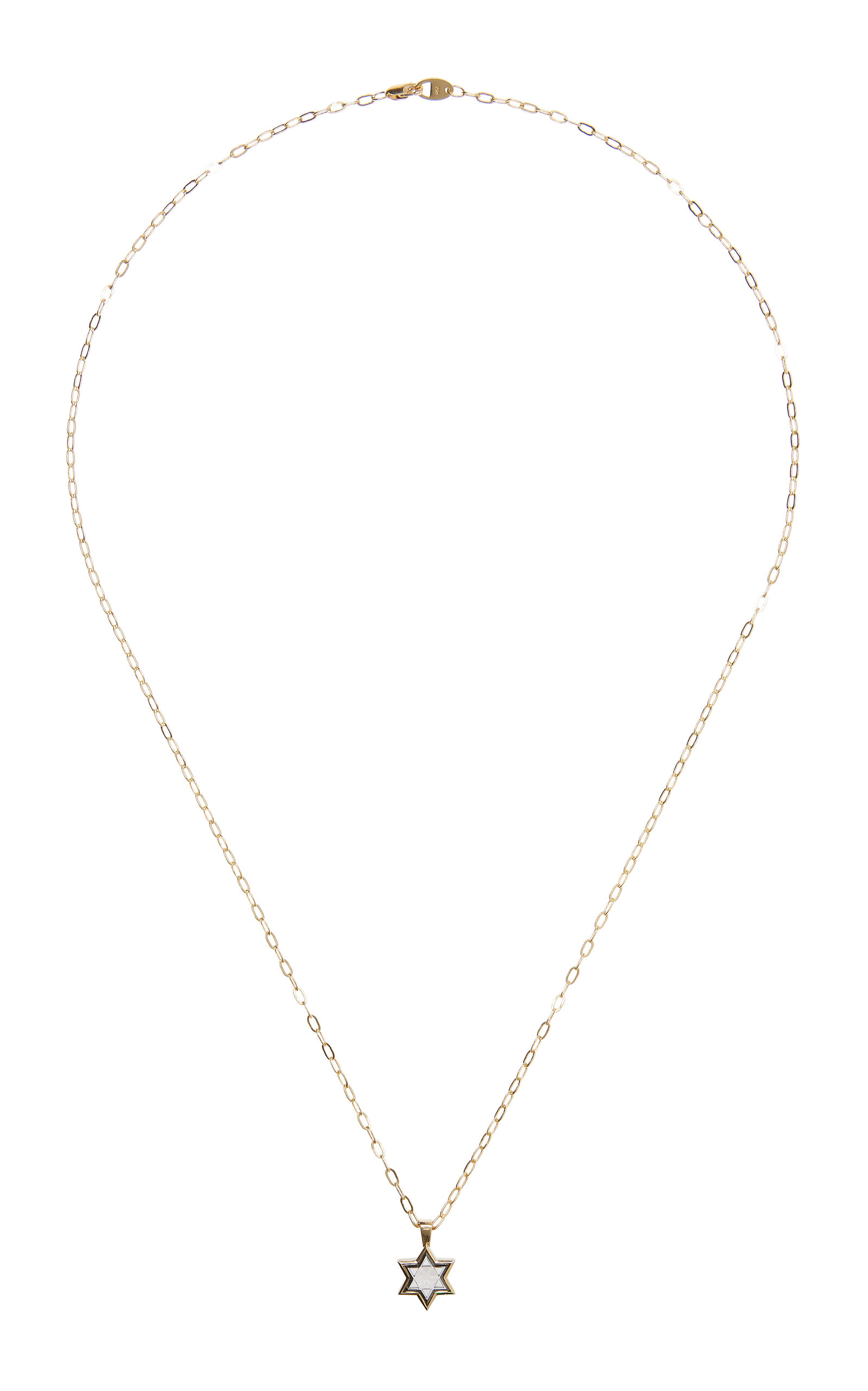Shop Vrai Star 18k Yellow Gold Diamond Necklace
