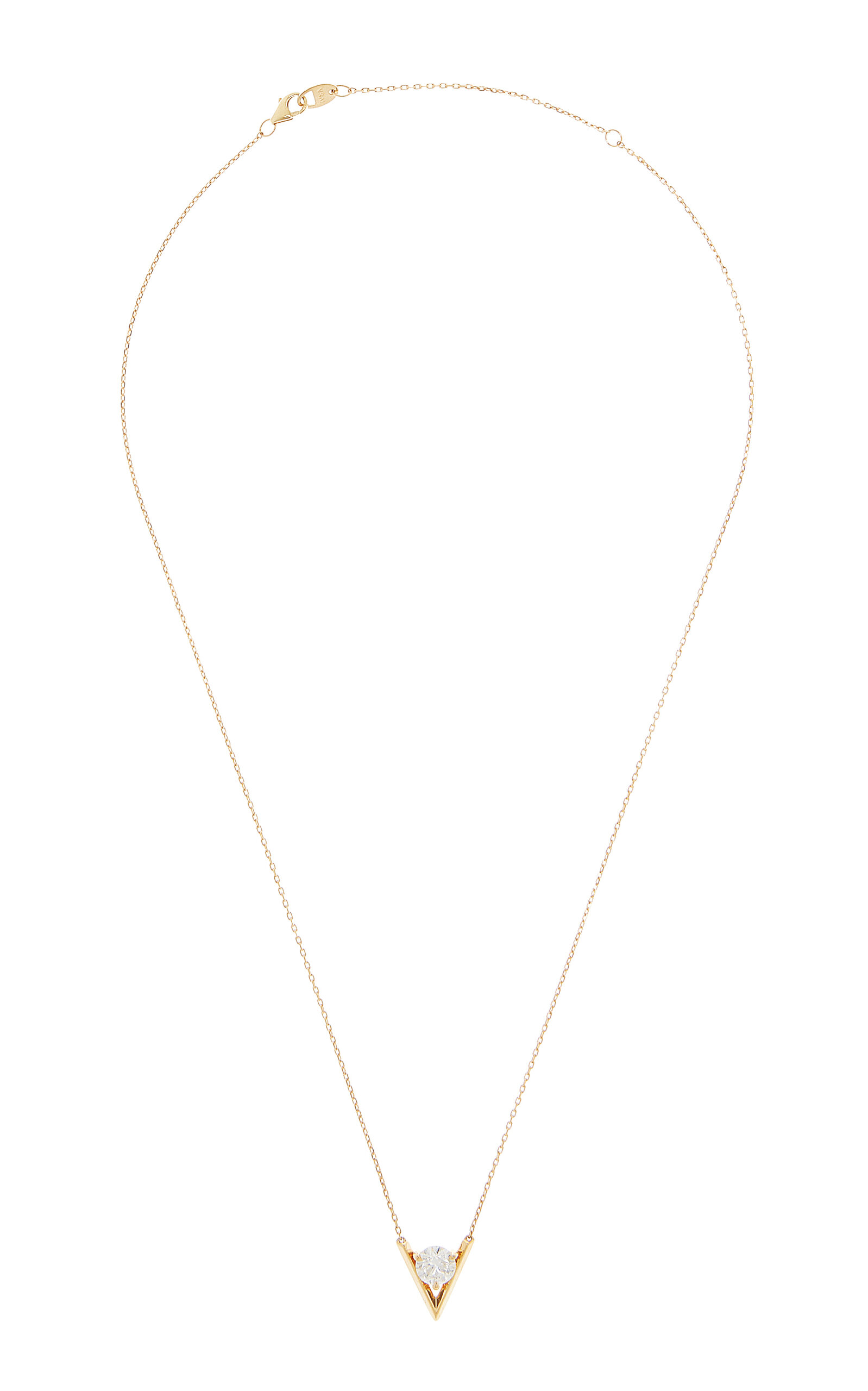 Shop Vrai 14k Yellow Gold Diamond Necklace