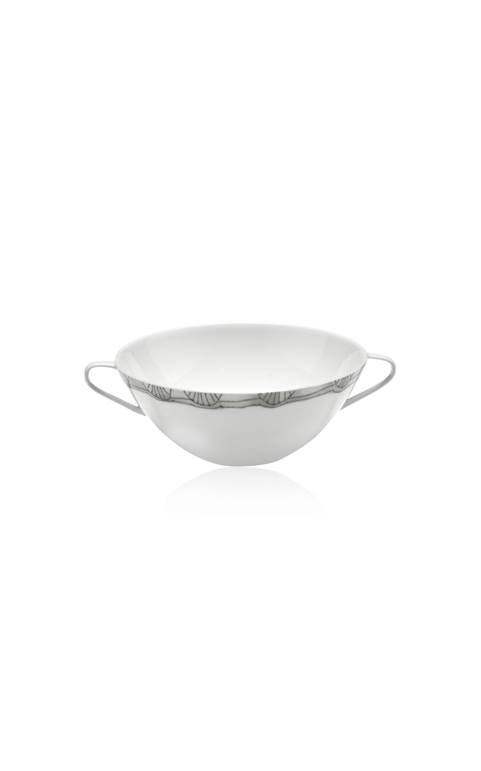 Marni For Serax Serax Marni Midnight Flowers Soup Bowl D12.80cm Mirtillo Tea In White