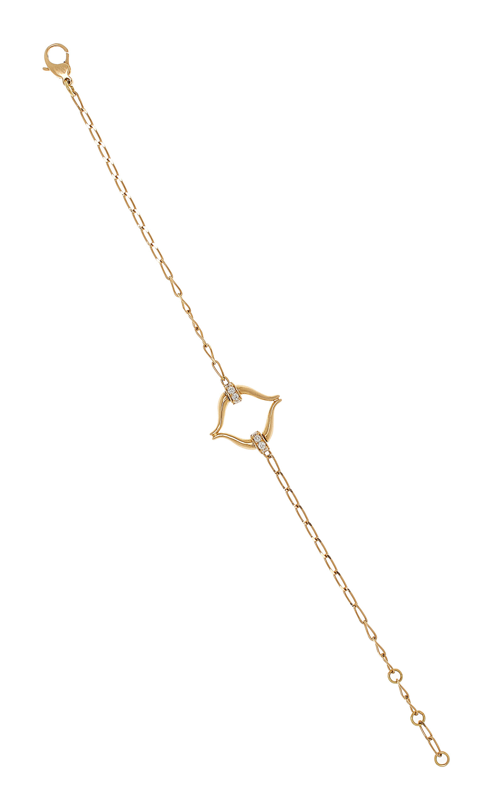 Mazarin Eboris 18k Yellow Gold Diamond Bracelet