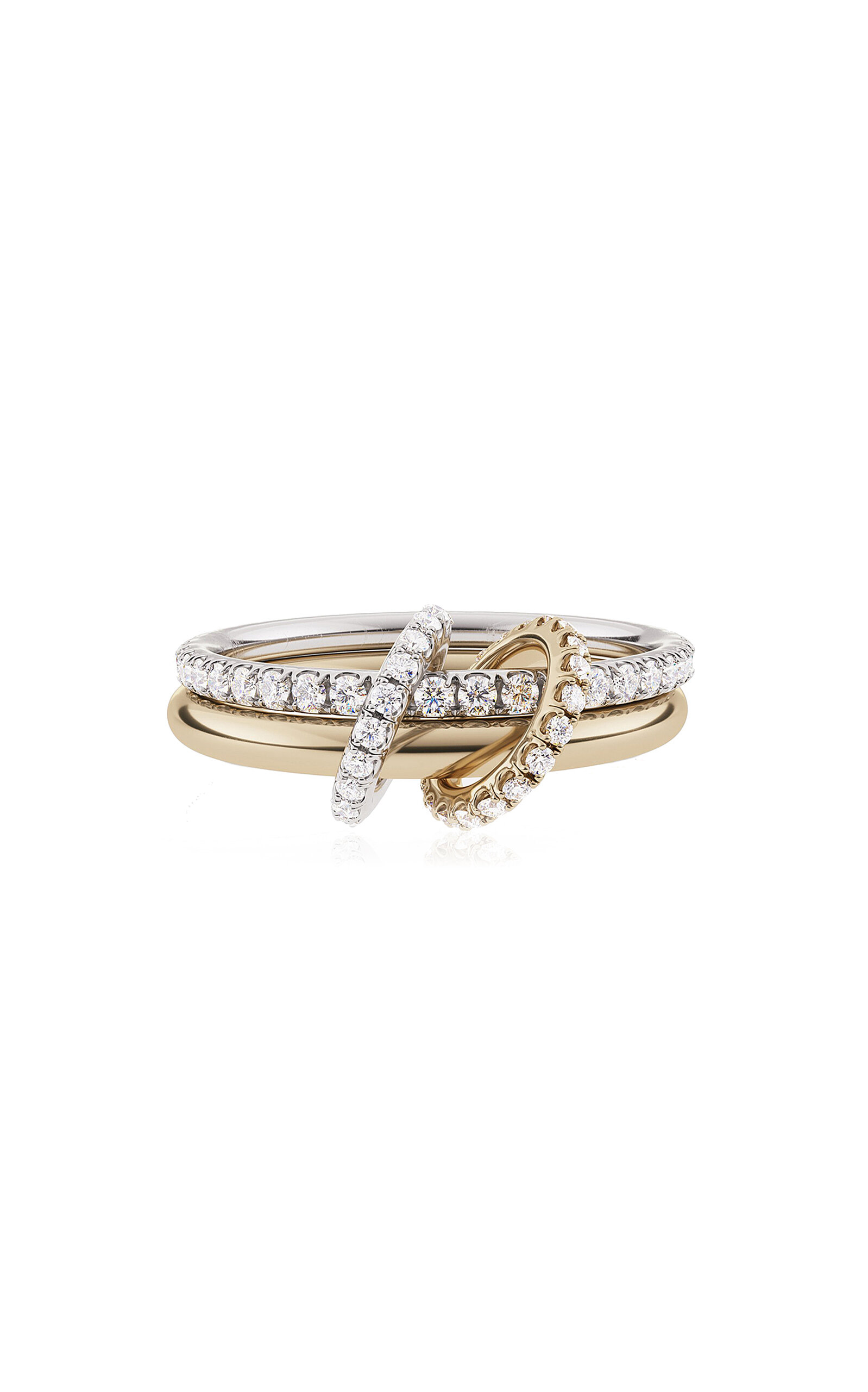 Spinelli Kilcollin - Ceres 18K Yellow And White Gold Diamond Ring - Multi - US 6.5 - Moda Operandi - Gifts For Her