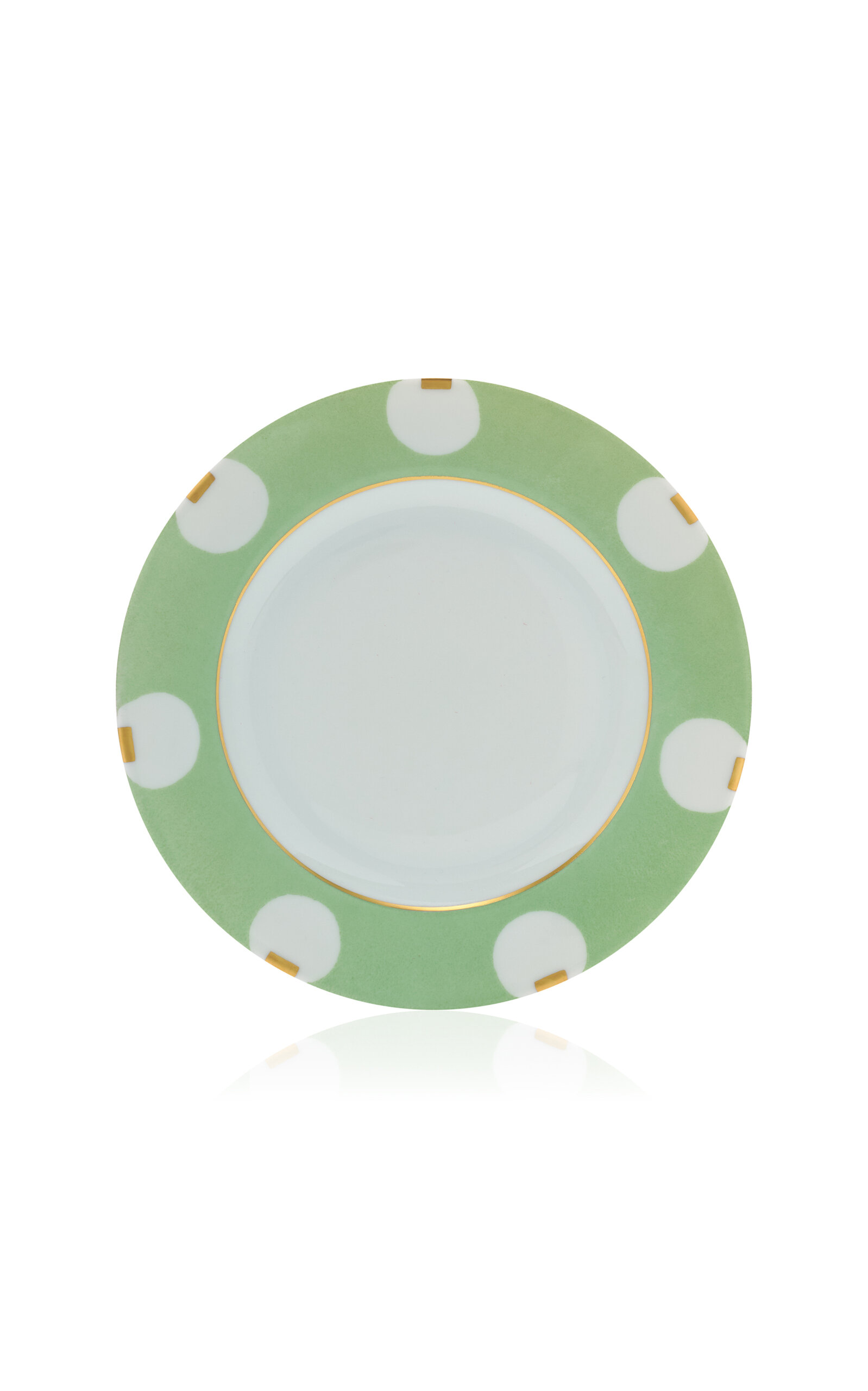 Marie Daâge Hand-Painted Porcelain Salad/Dessert Plate - Multi