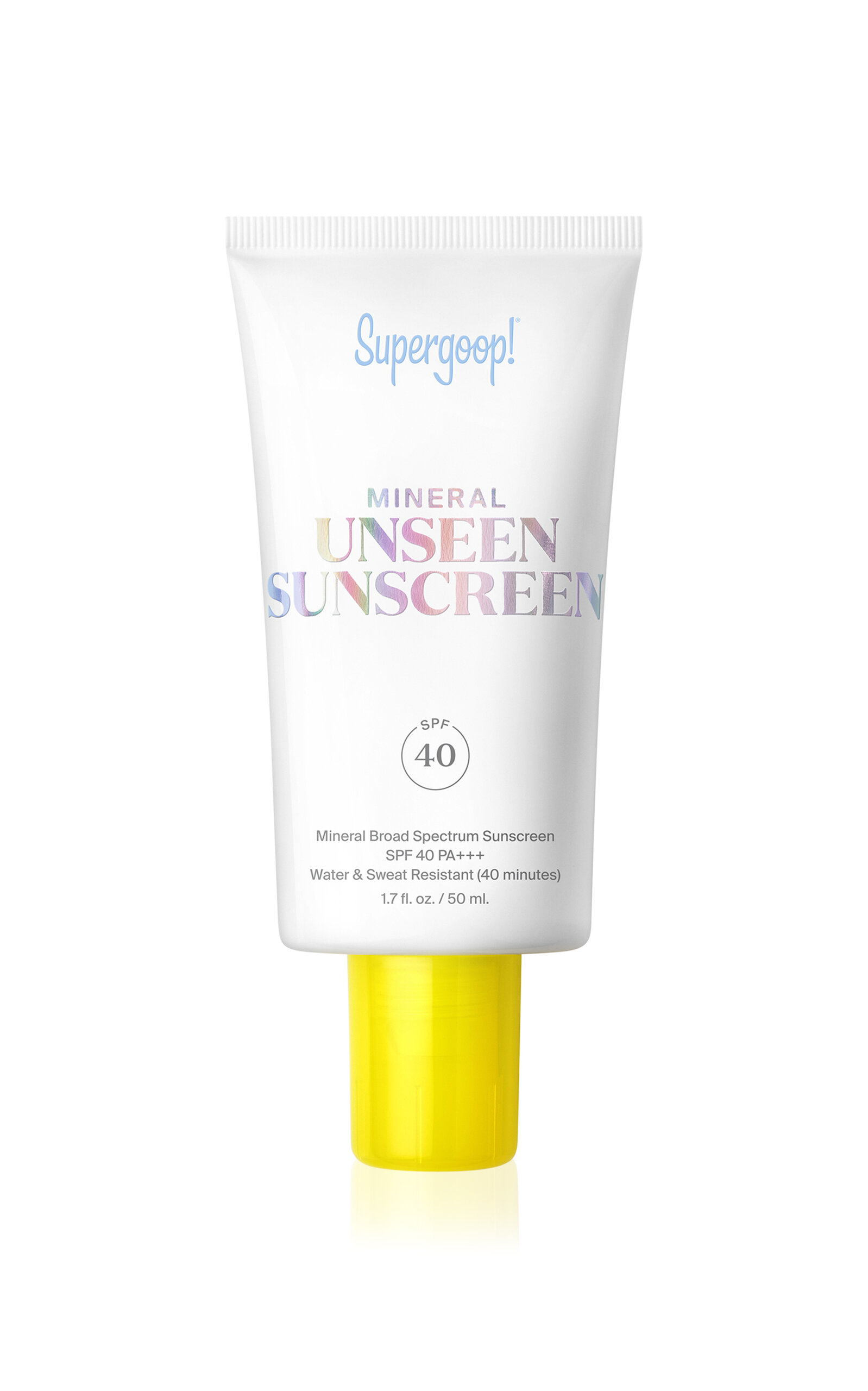 Supergoop! Mineral Unseen Sunscreen SPF 40