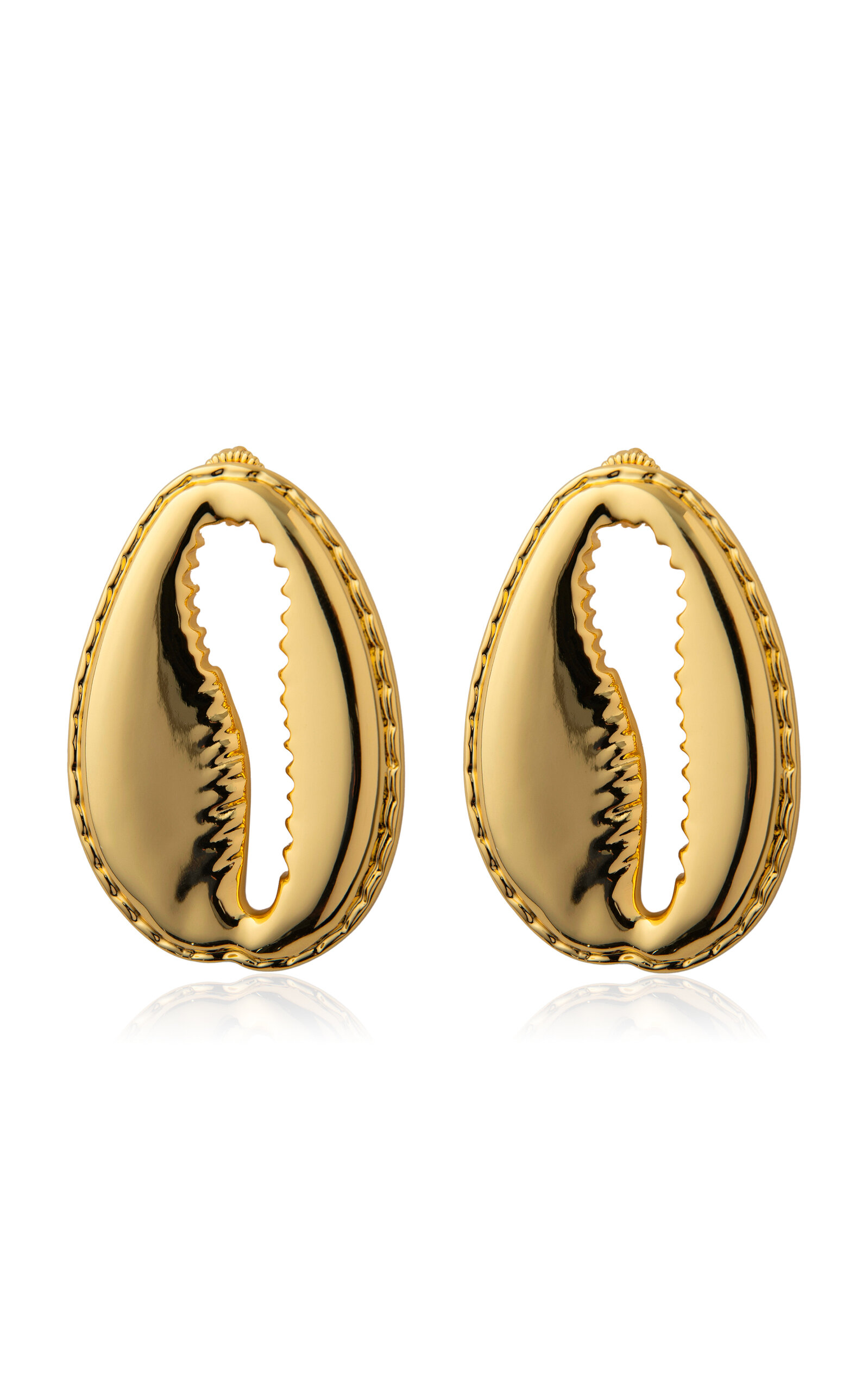 éliou Concha Gold-Plated Earrings
