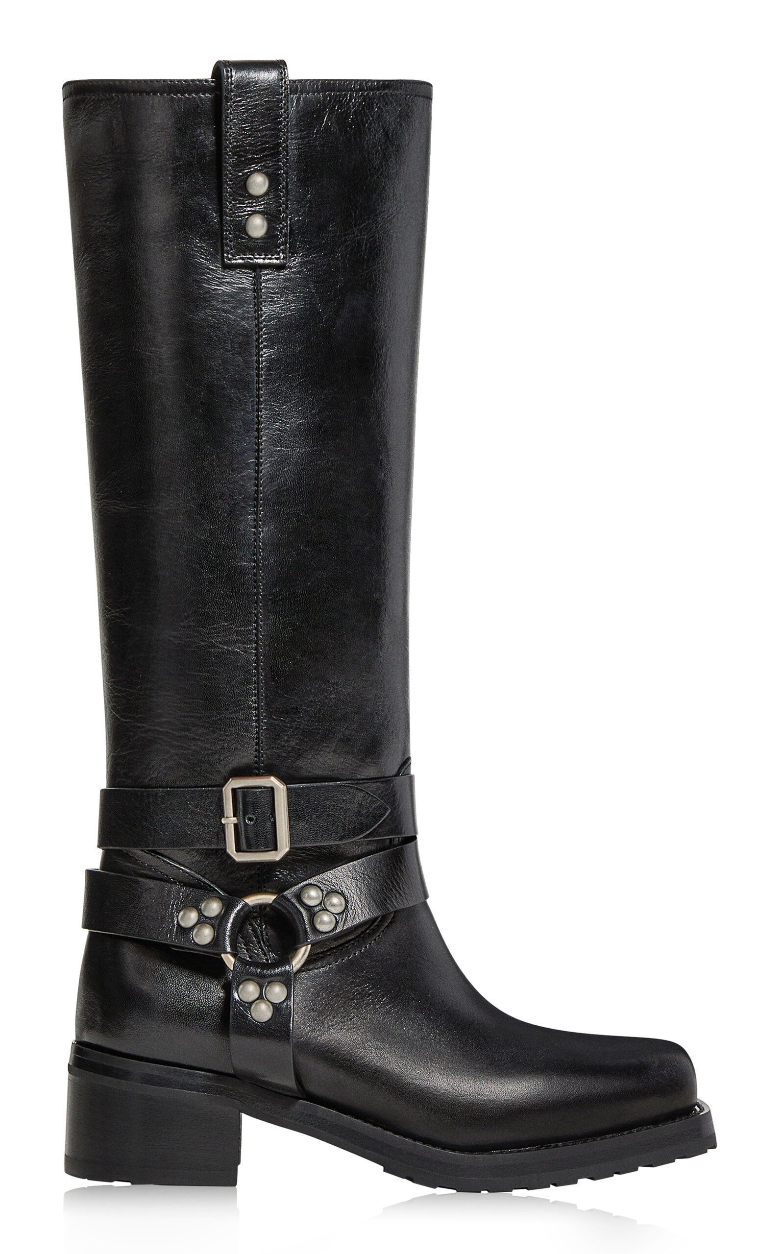 El Paso Leather Knee Boots
