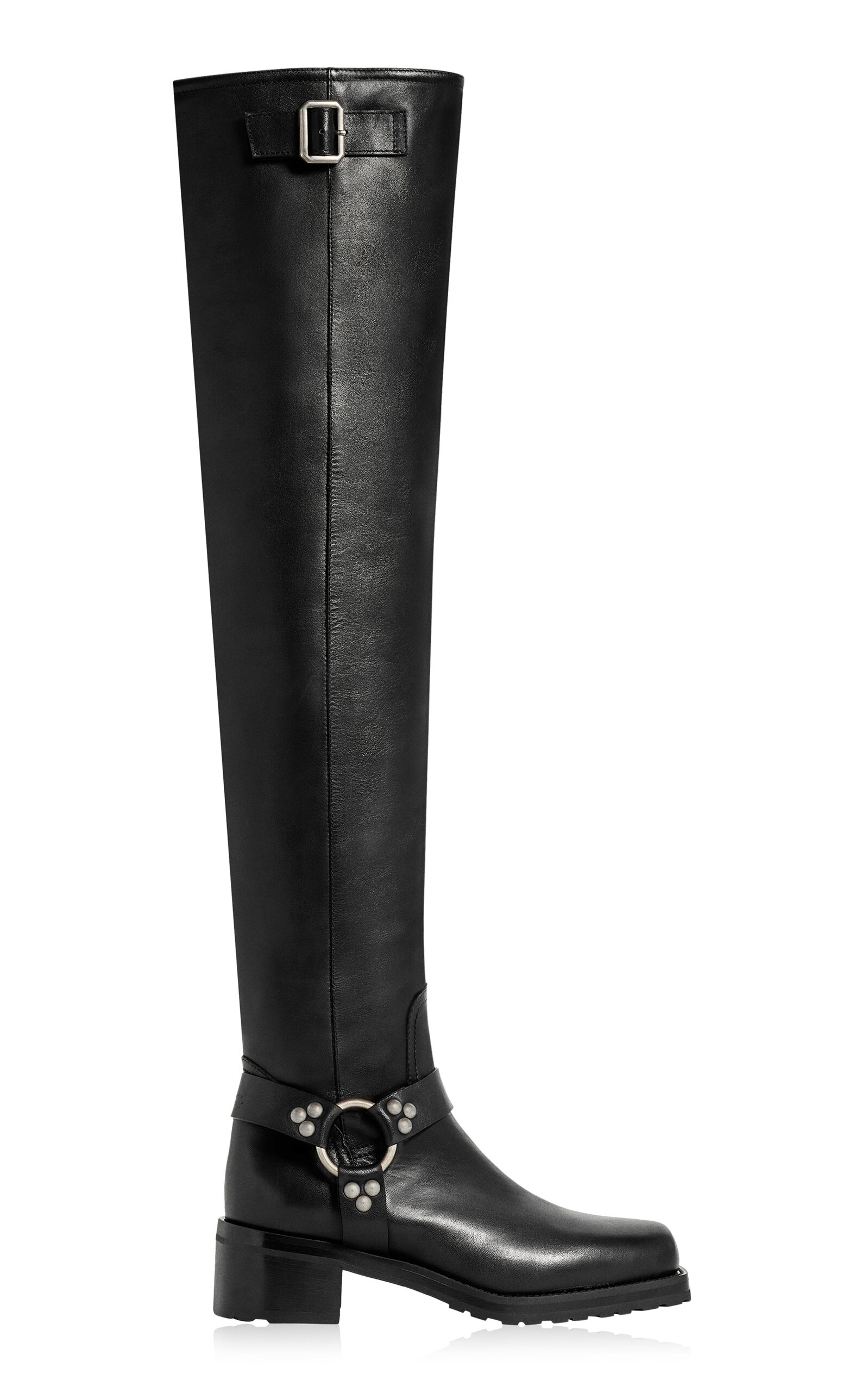 Paloma Leather Over-The-Knee Boots