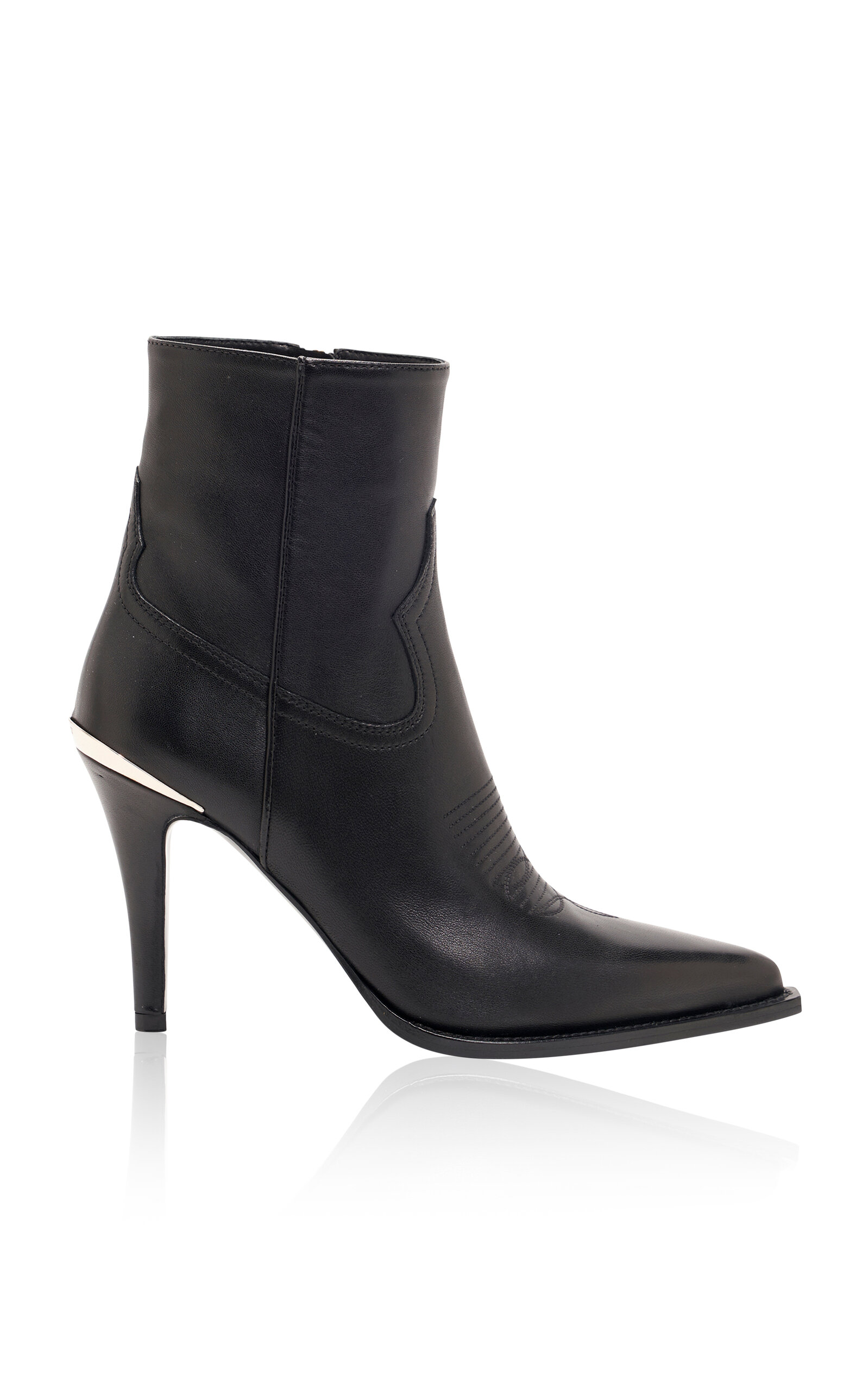 Nancy Leather Ankle Boots