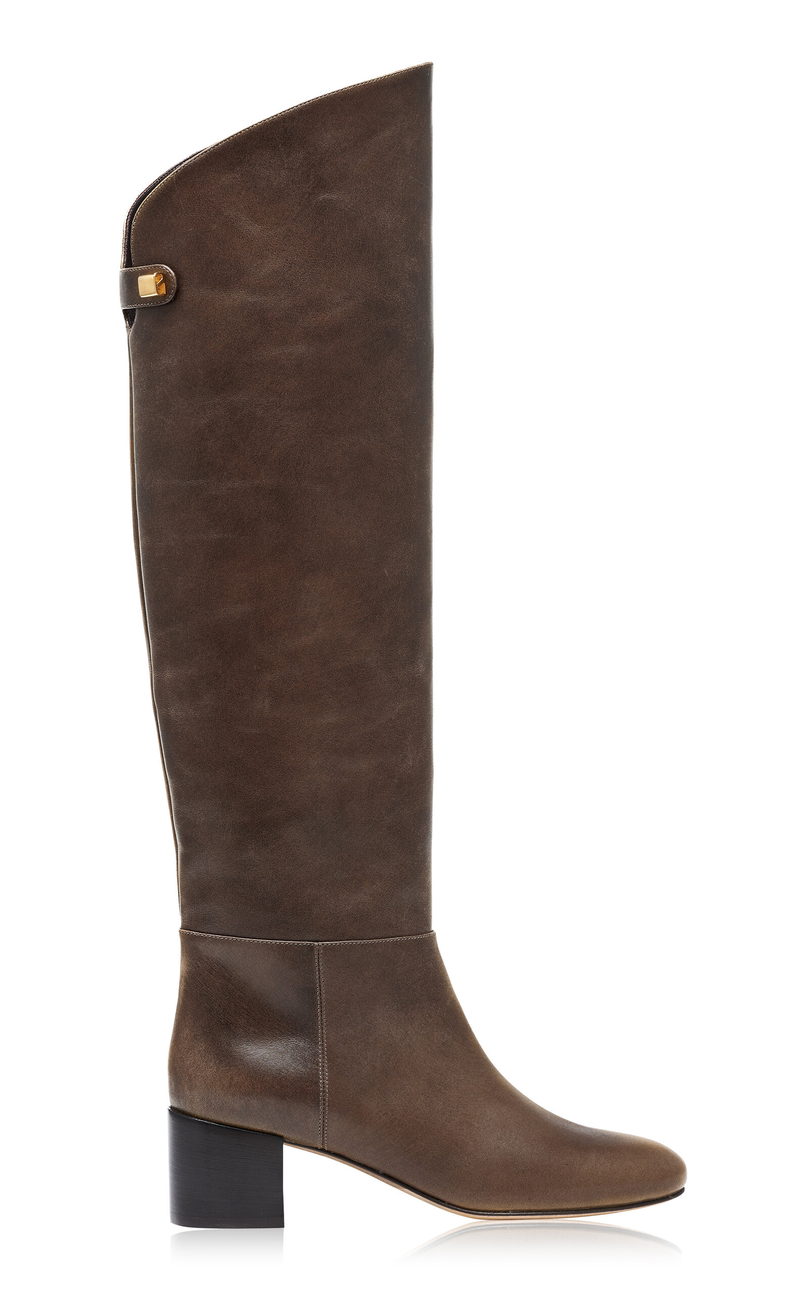 Adry Piper Leather Knee Boots