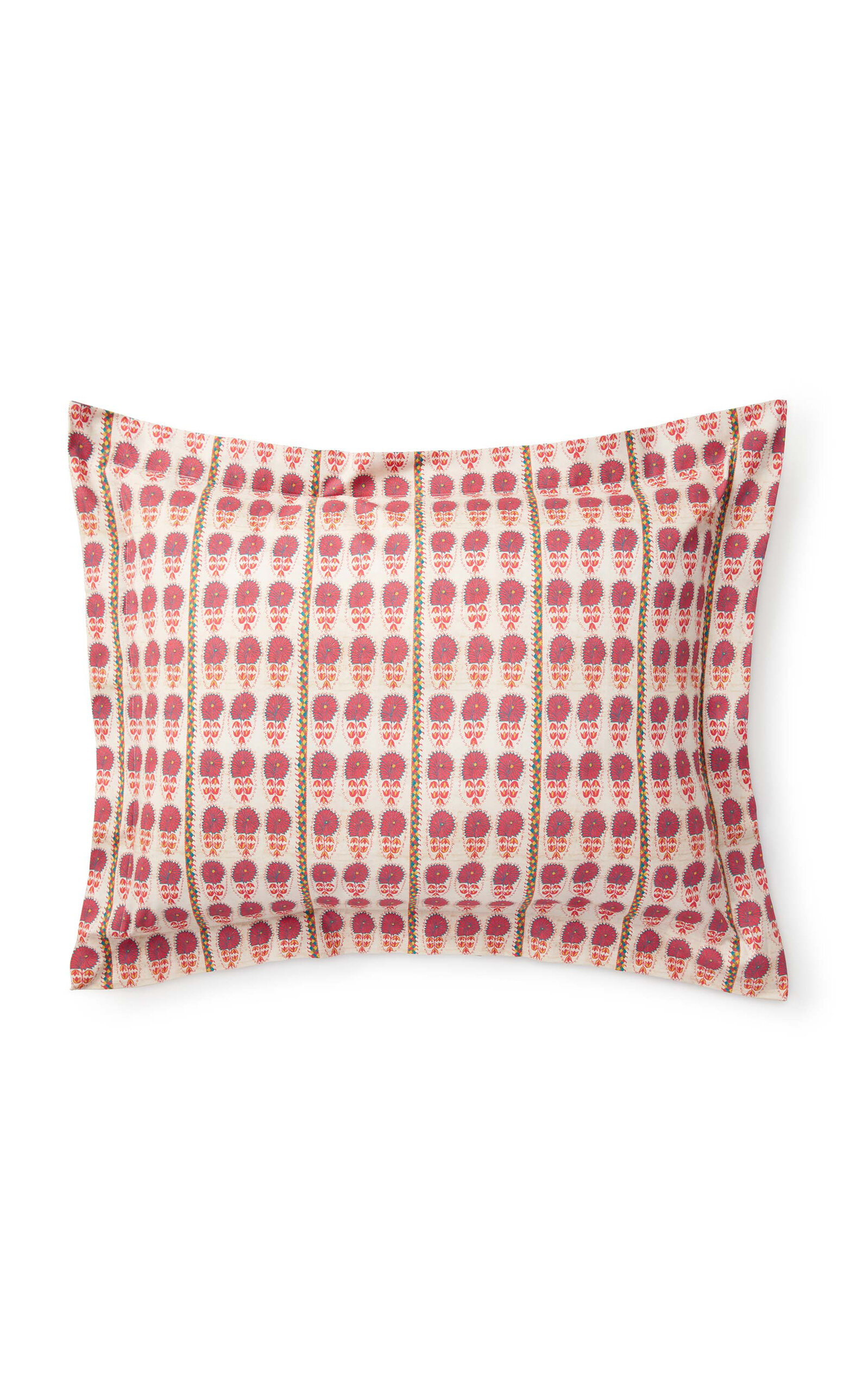 St. Frank Suzani Daisy Cotton Percale Sham Set - Pink