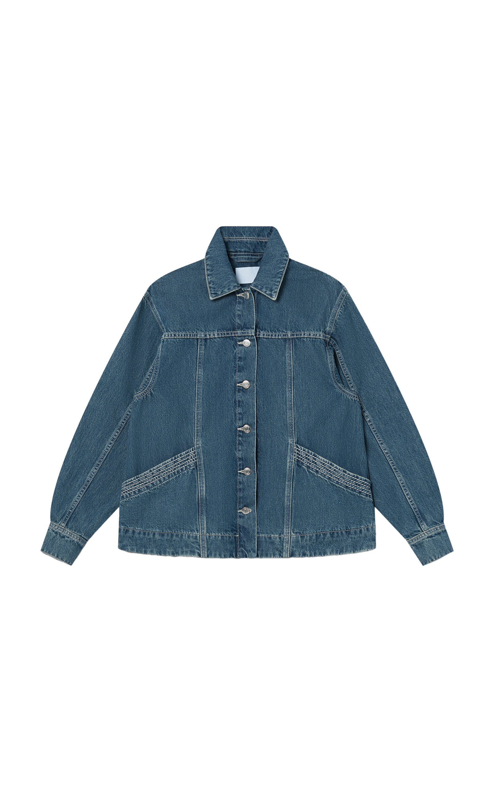 Merlette Reve Denim Jacket In Blue