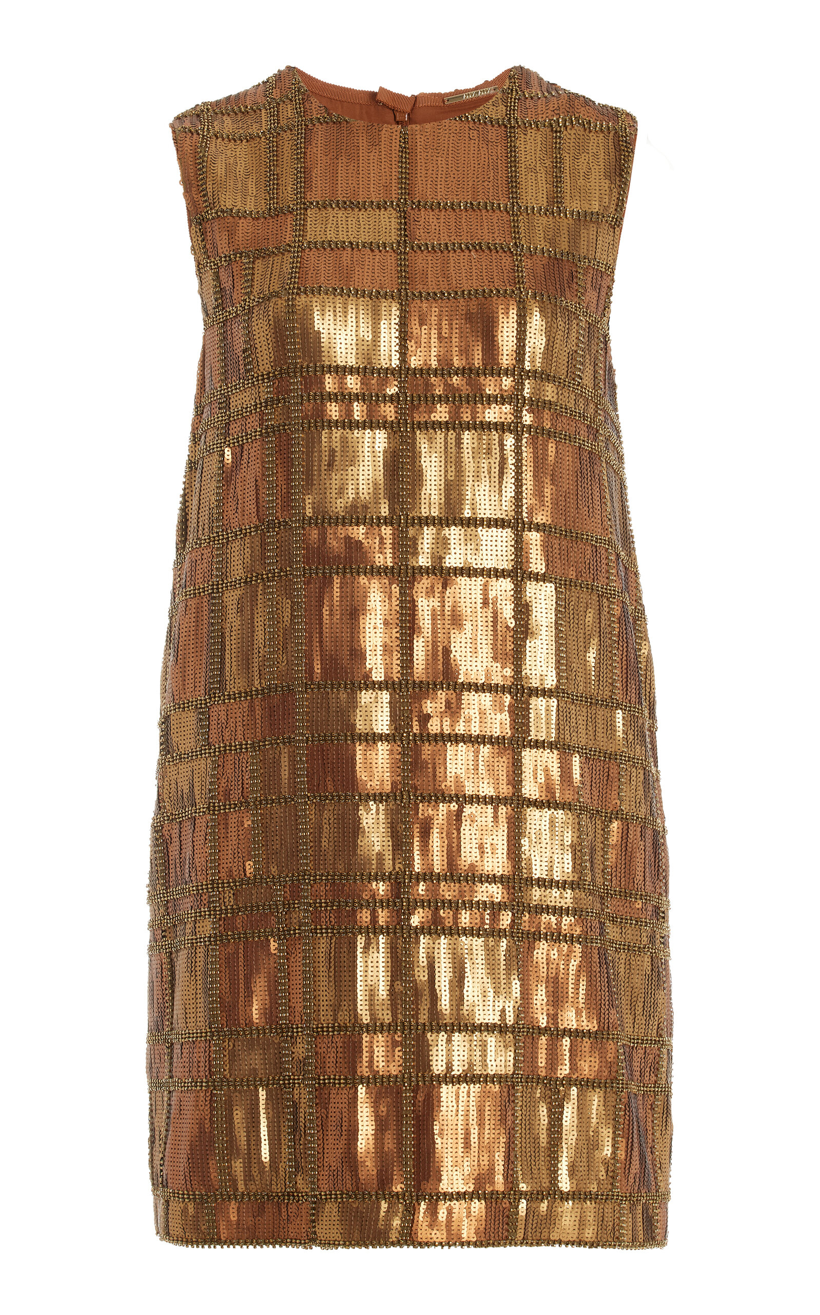 Alexis Emani Metallic Mini Dress