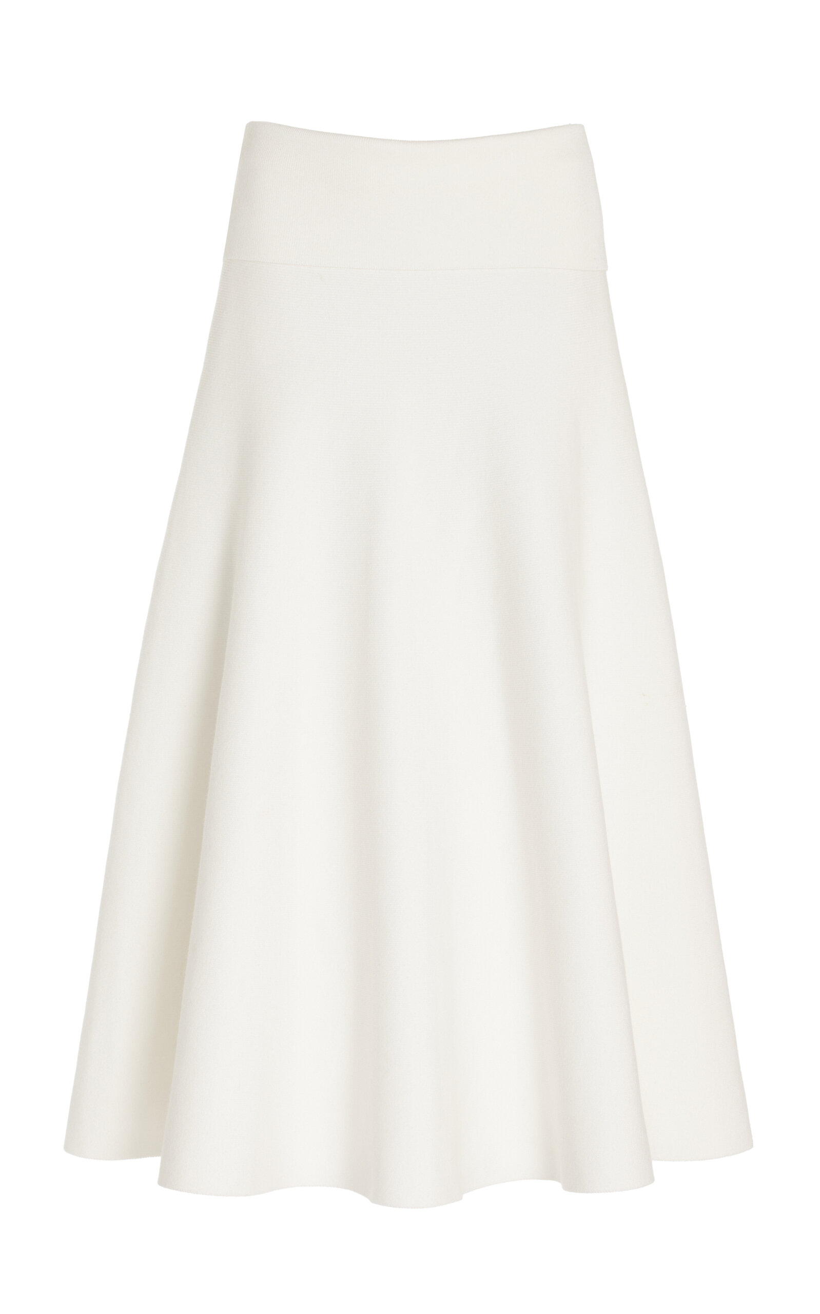 Shop The Frankie Shop Exclusive Gabrielle Knit Midi Skirt In White