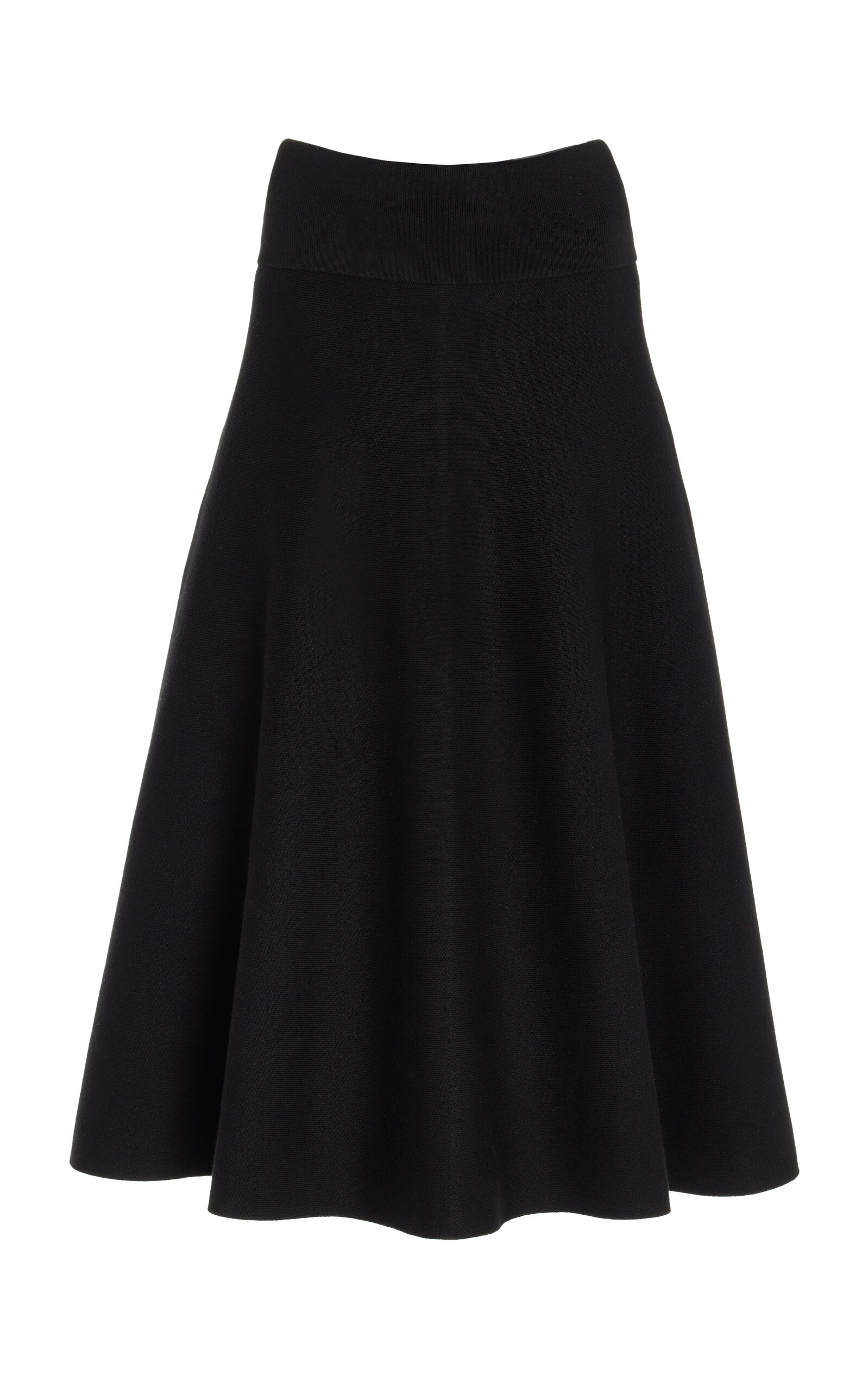 Shop The Frankie Shop Exclusive Gabrielle Knit Midi Skirt In Black