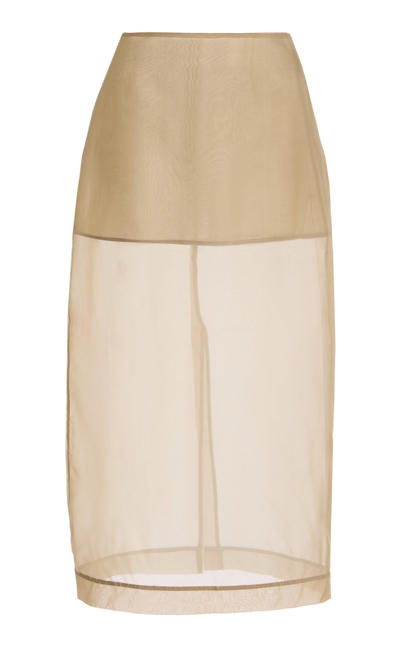 The Frankie Shop Exclusive Peri Silk-Blend Chiffon Midi Skirt - Women's Clothing