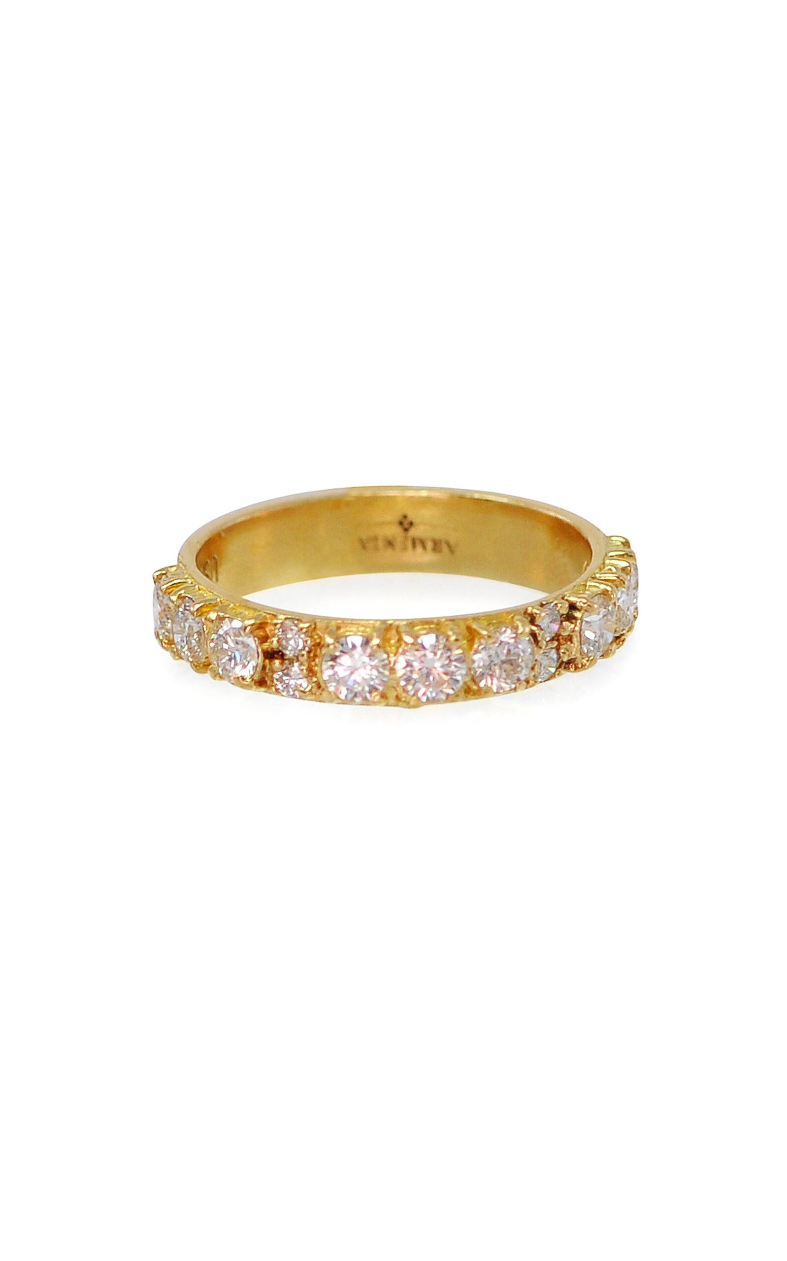 18K Yellow Gold Diamond Ring