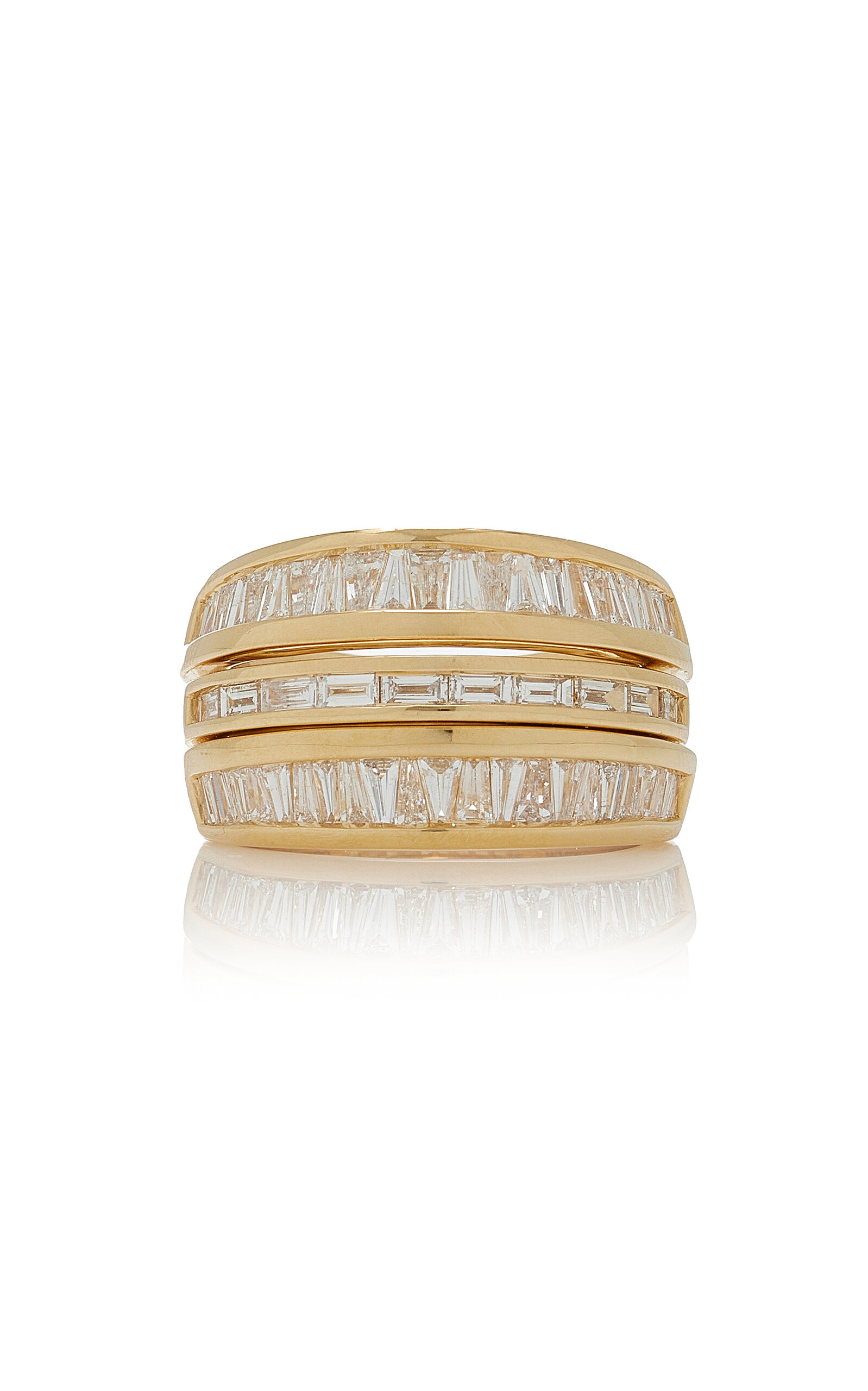 Shop Marie Mas Startlight 18k Yellow Gold Diamond Ring