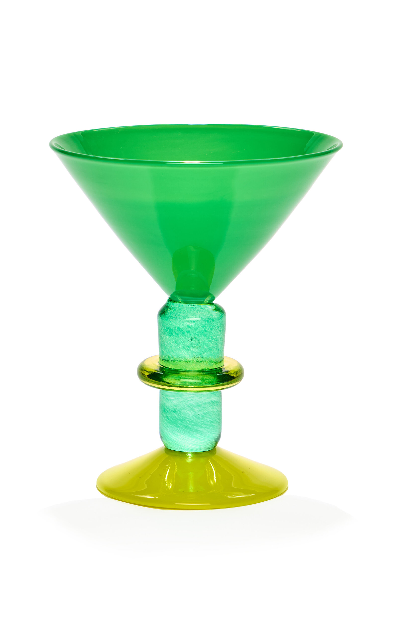 Shop Gather Miami Martini Glass In Green