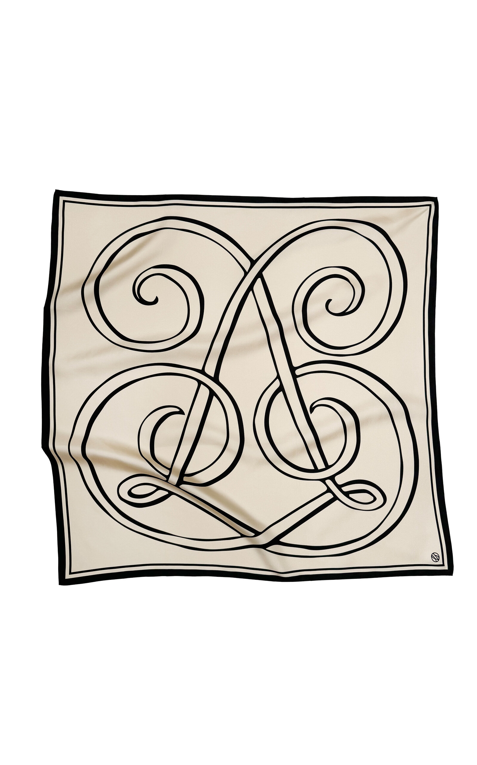Monogram Large Silk Scarf