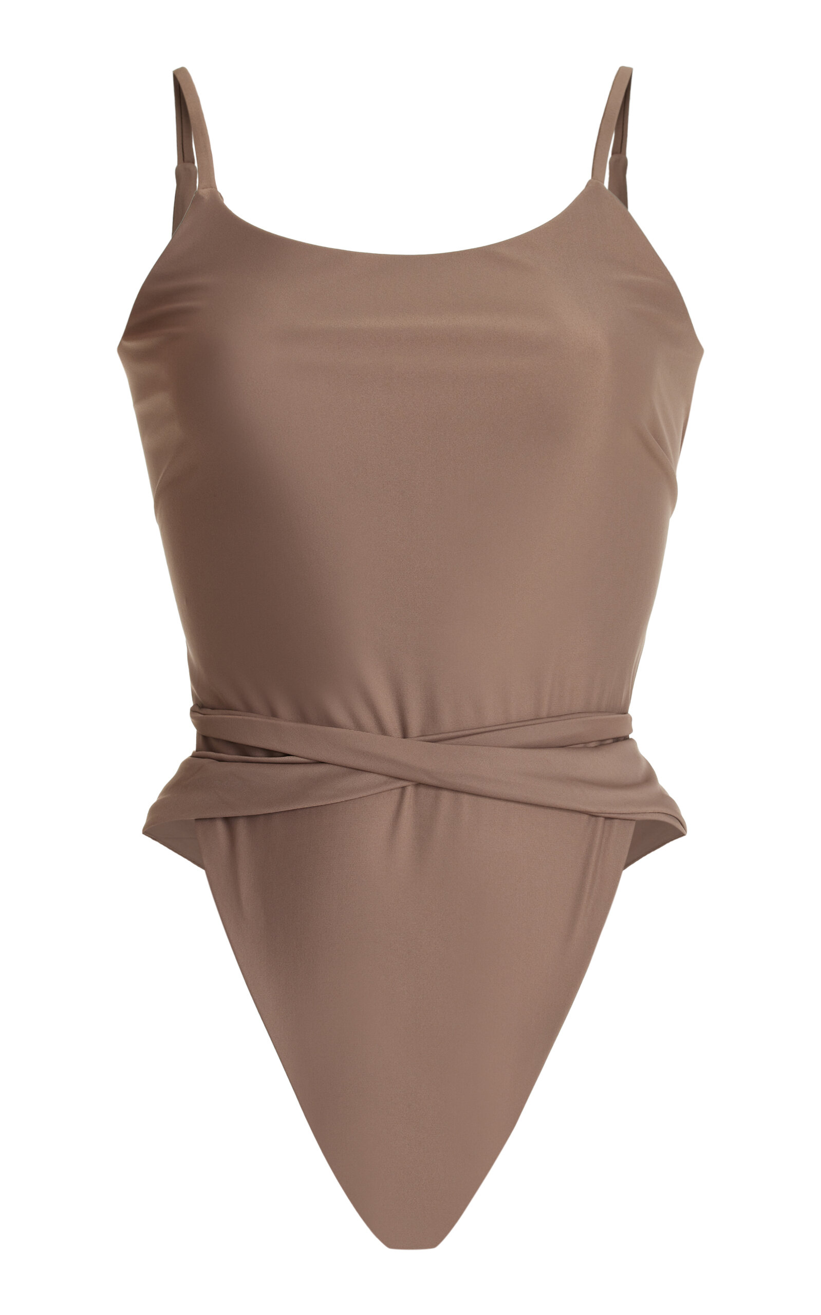 MARE PERPETUA Essential Tie-Detailed Open Back One-Piece Swimsuit
