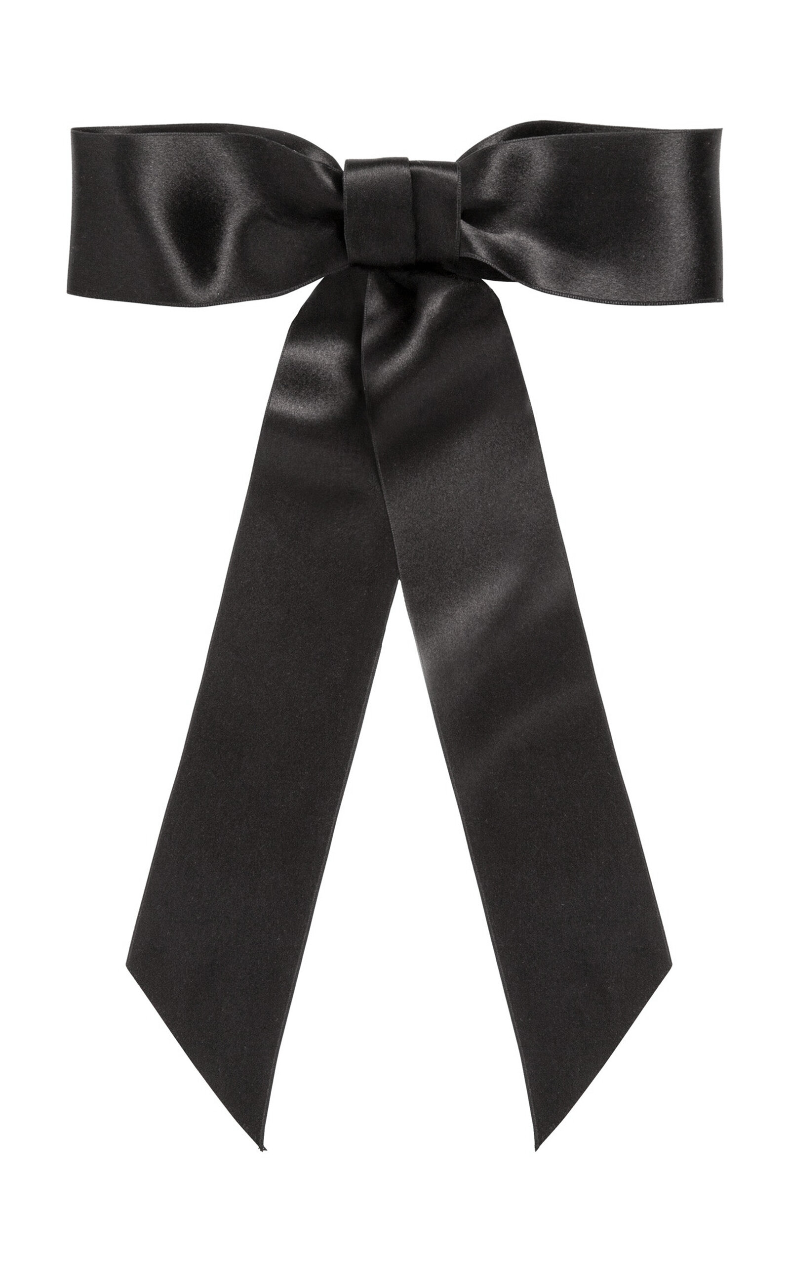Jennifer Behr Virginia Silk Bow Hair Clip - Moda Operandi