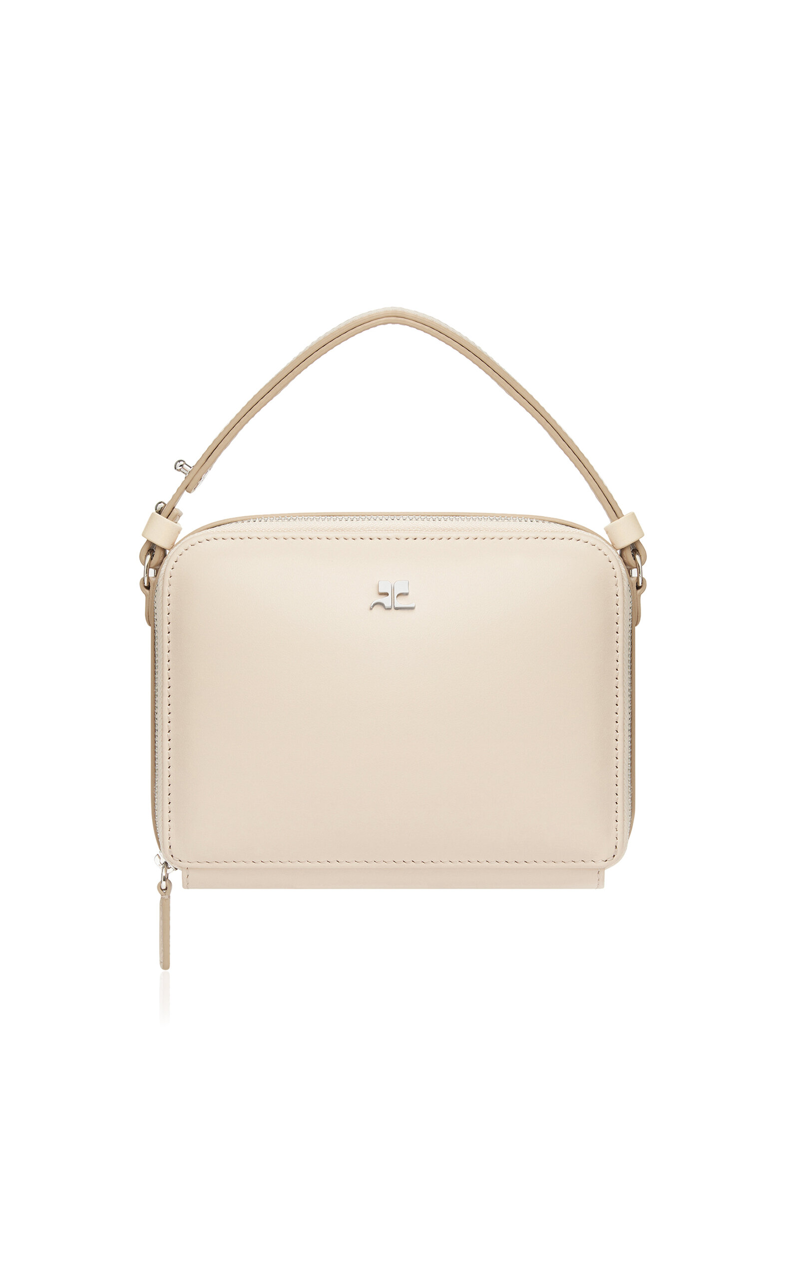 Courrèges Cloud Leather Bag - Ivory - OS