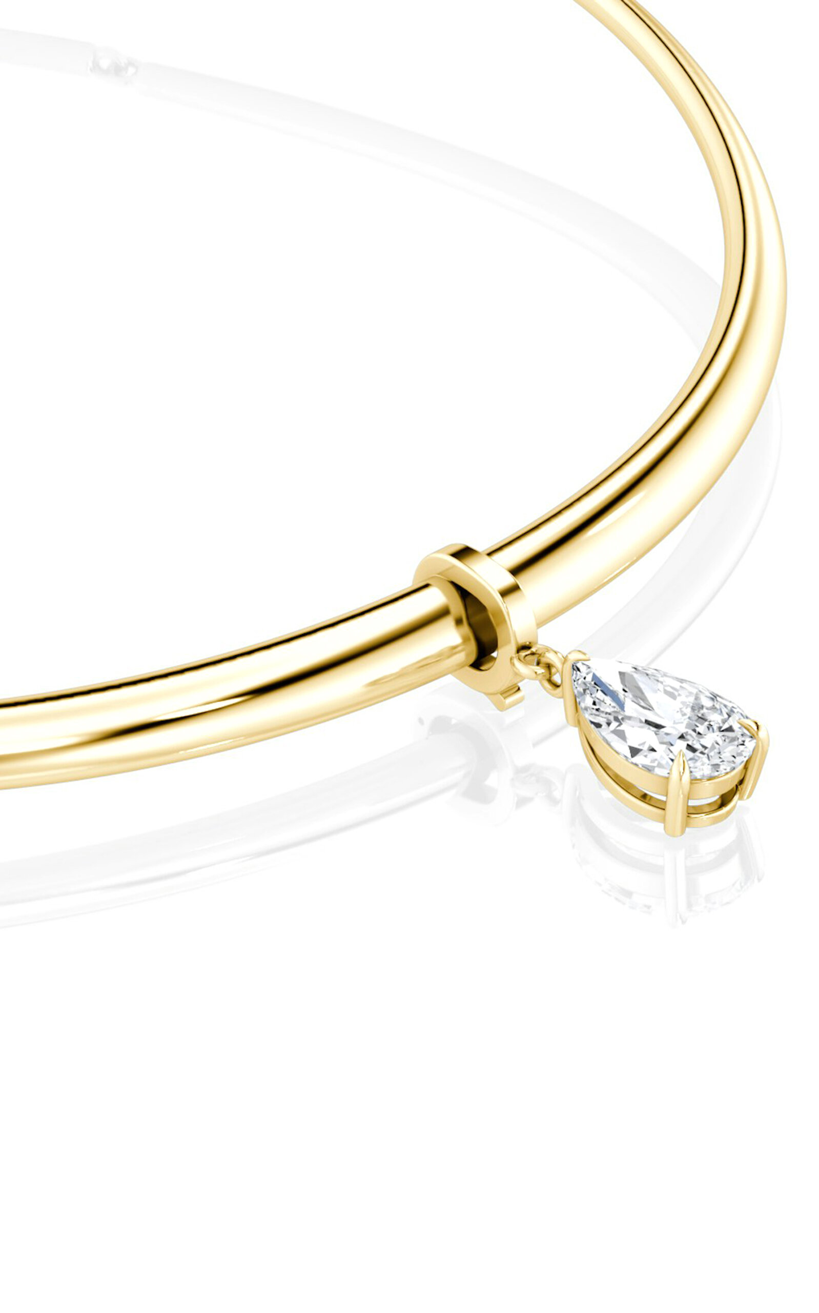 Petra & Meehan 14K Yellow Gold Lab-Grown Diamond Necklace