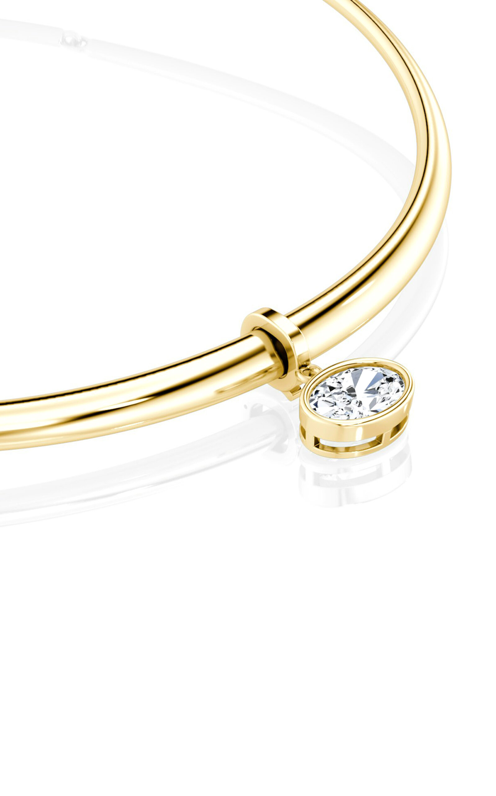 Petra & Meehan 14K Yellow Gold Lab-Grown Diamond Necklace
