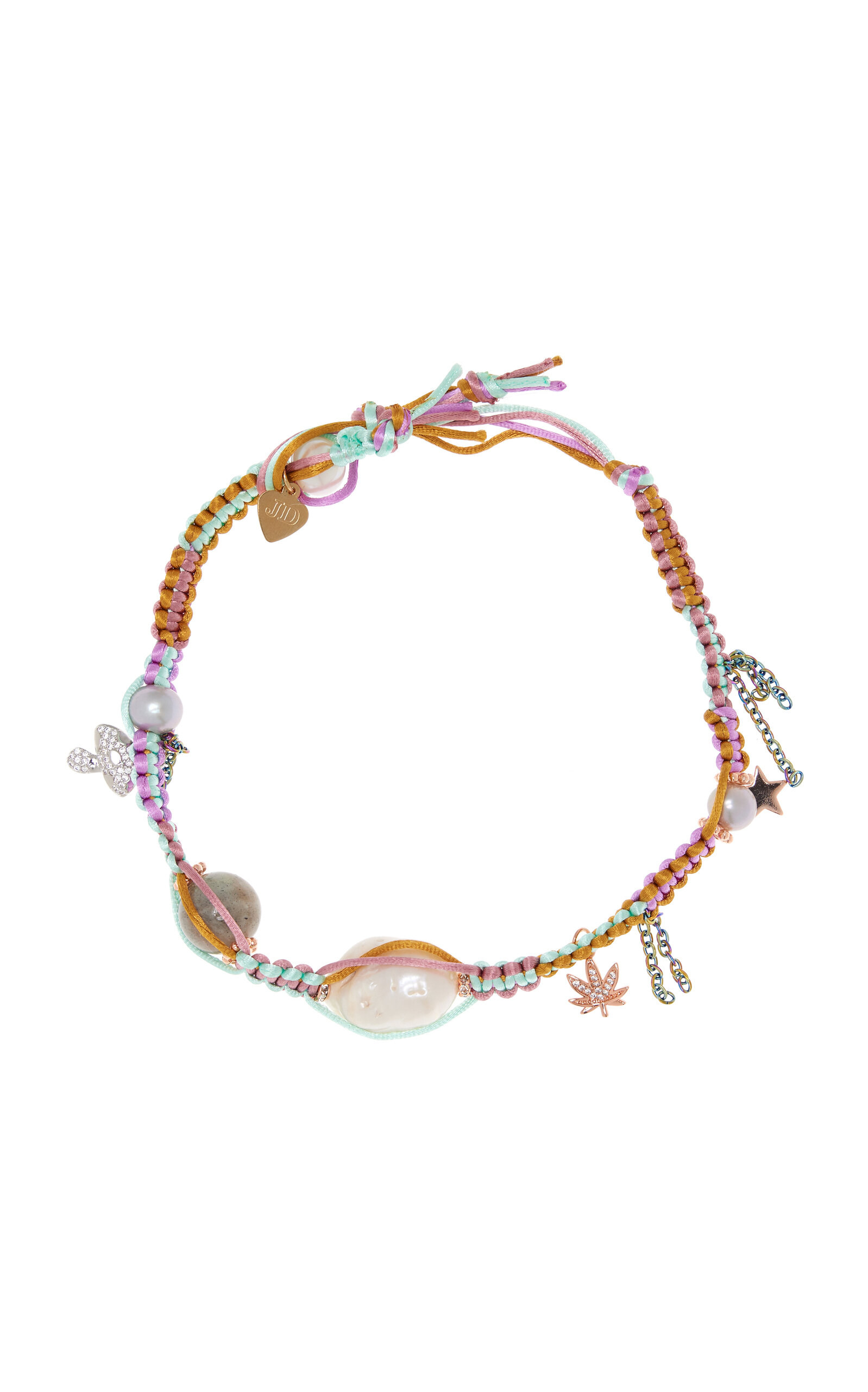 Spring Sparkling Stainless Steel Multi-Stone Necklace