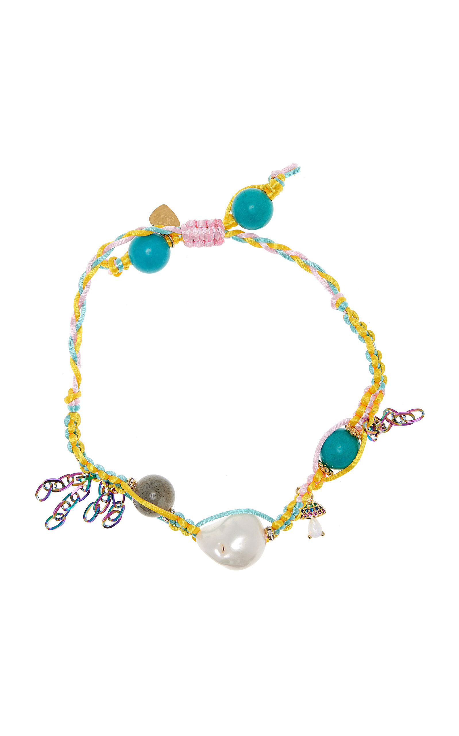 Tripping Turquoise Stainless Steel Multi-Stone Bracelet