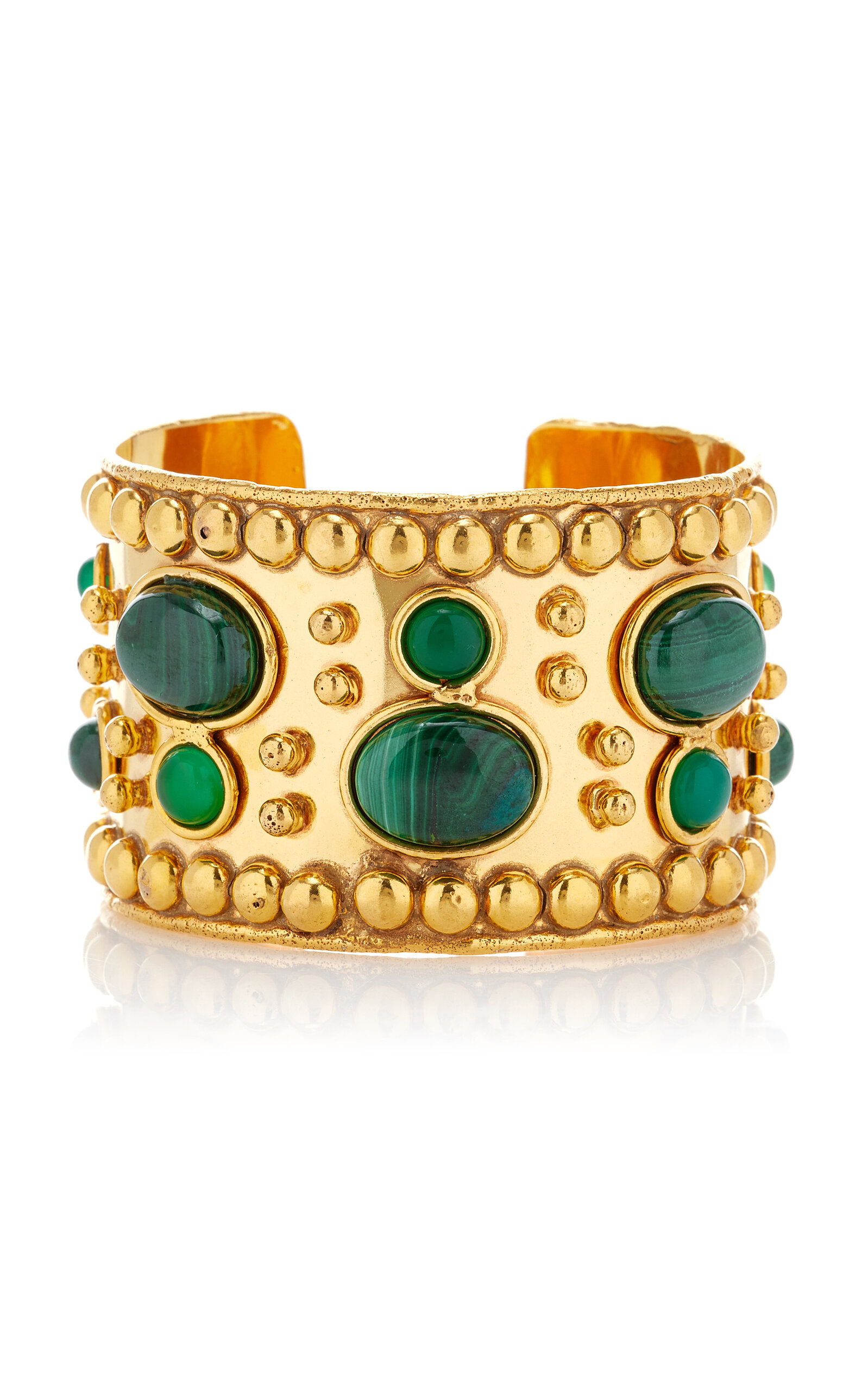 Wonder Byzance 22K Gold-Plated Cuff