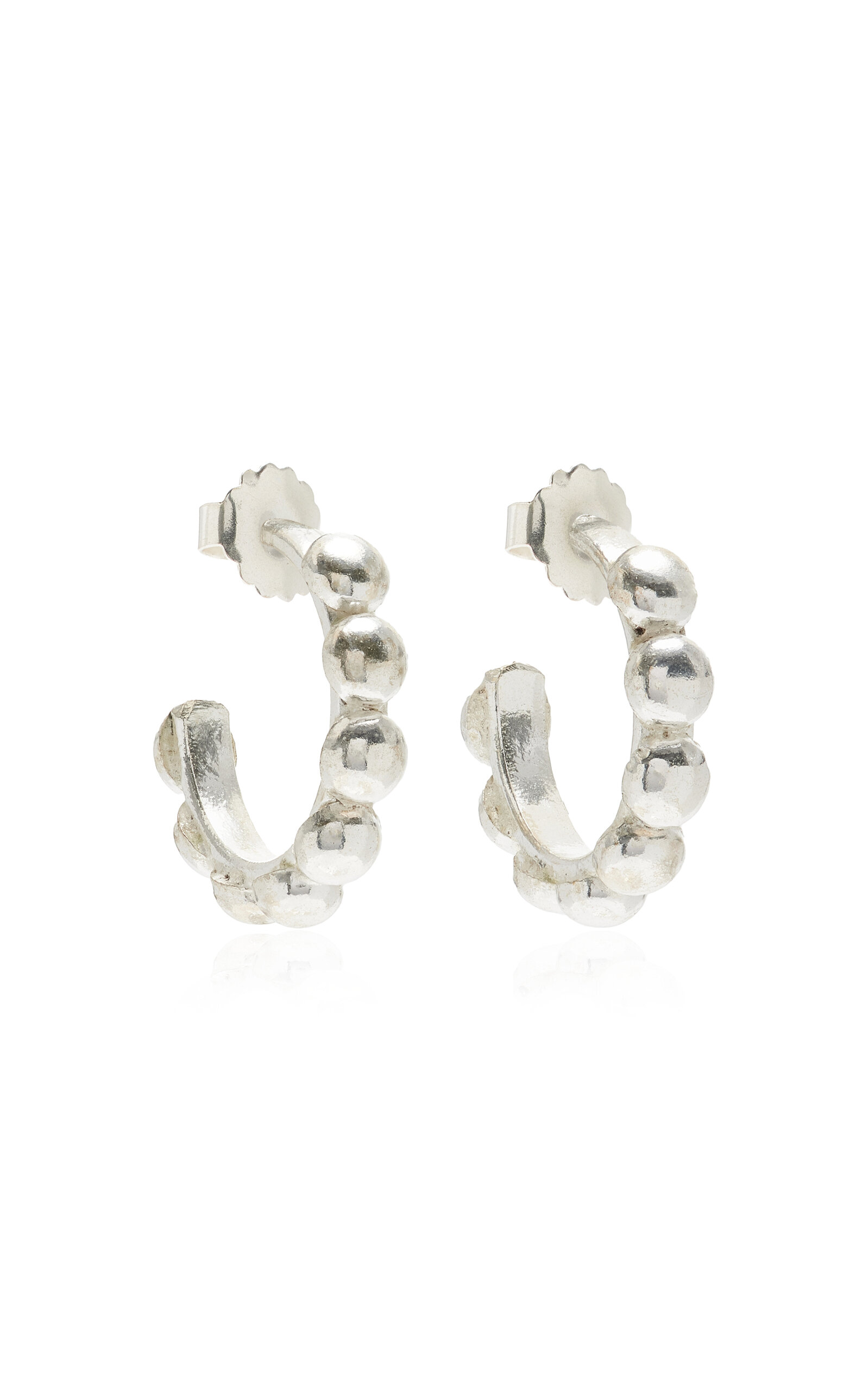 Mini Créole Silver-Plated Earrings