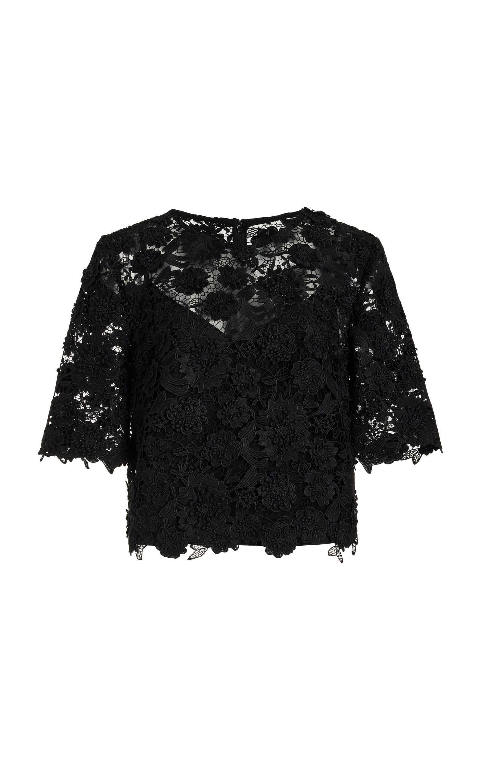 Lace Broderie Top
