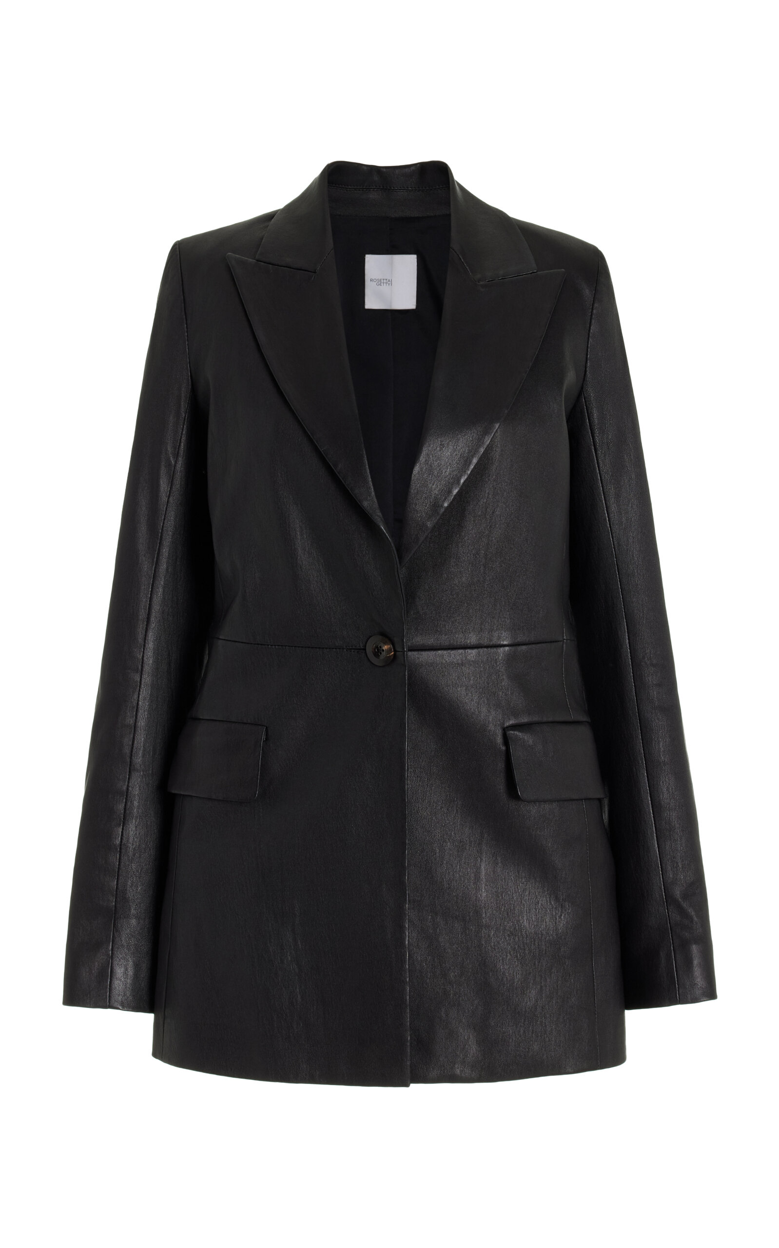 Rosetta Getty Leather Blazer