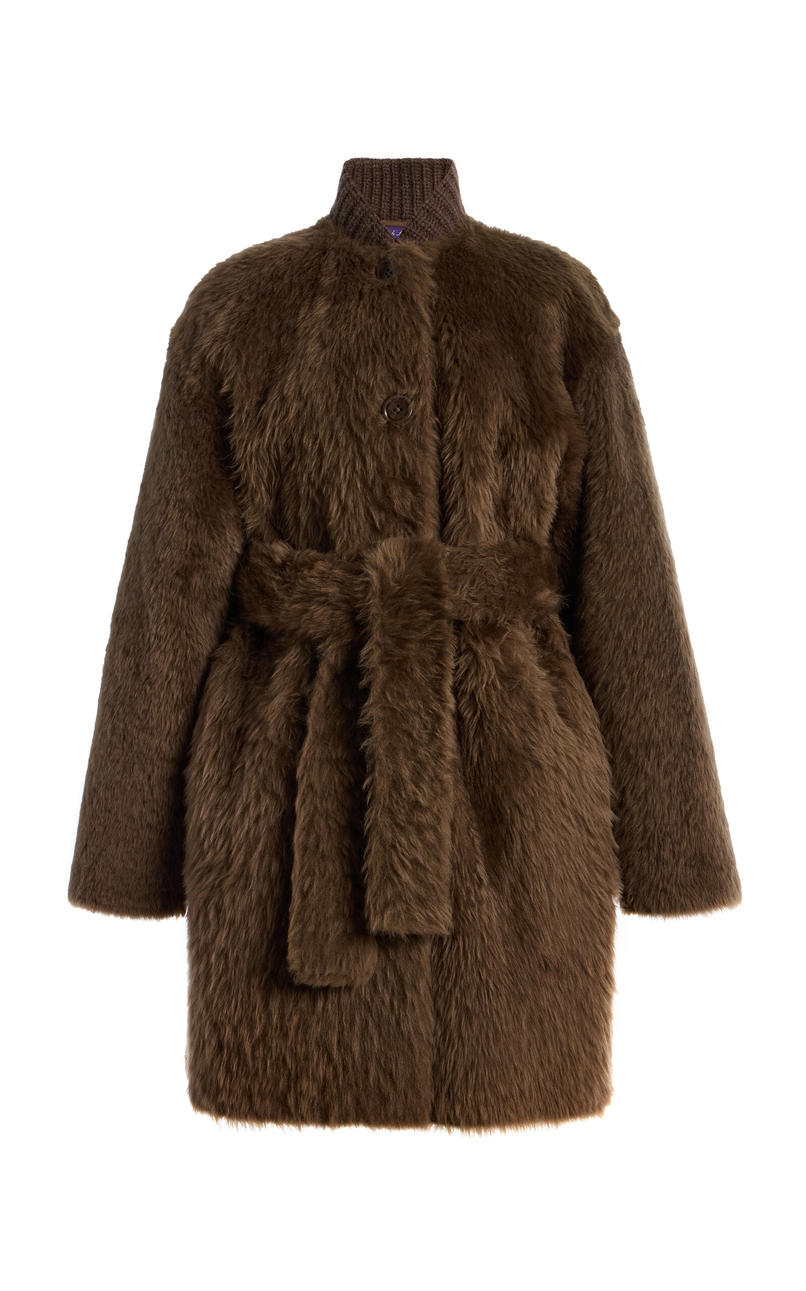 Ralph Lauren Caelan Merino Shearling Coat
