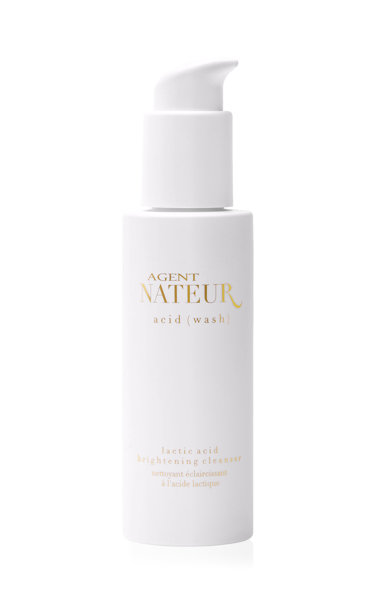 Agent Nateur acid (wash) lactic acid brightening cleanser
