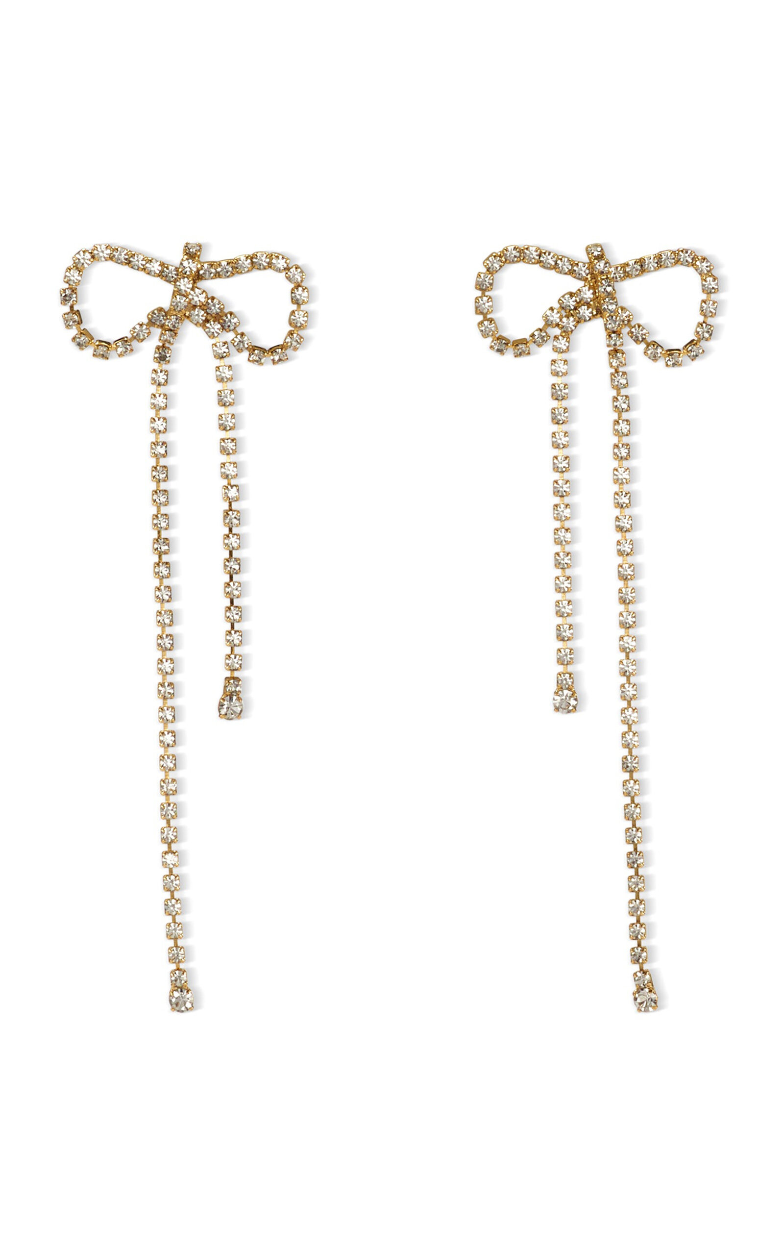 Lelet Ny Jodie 14k Yellow Gold-plated Swarovski Crystal Earrings