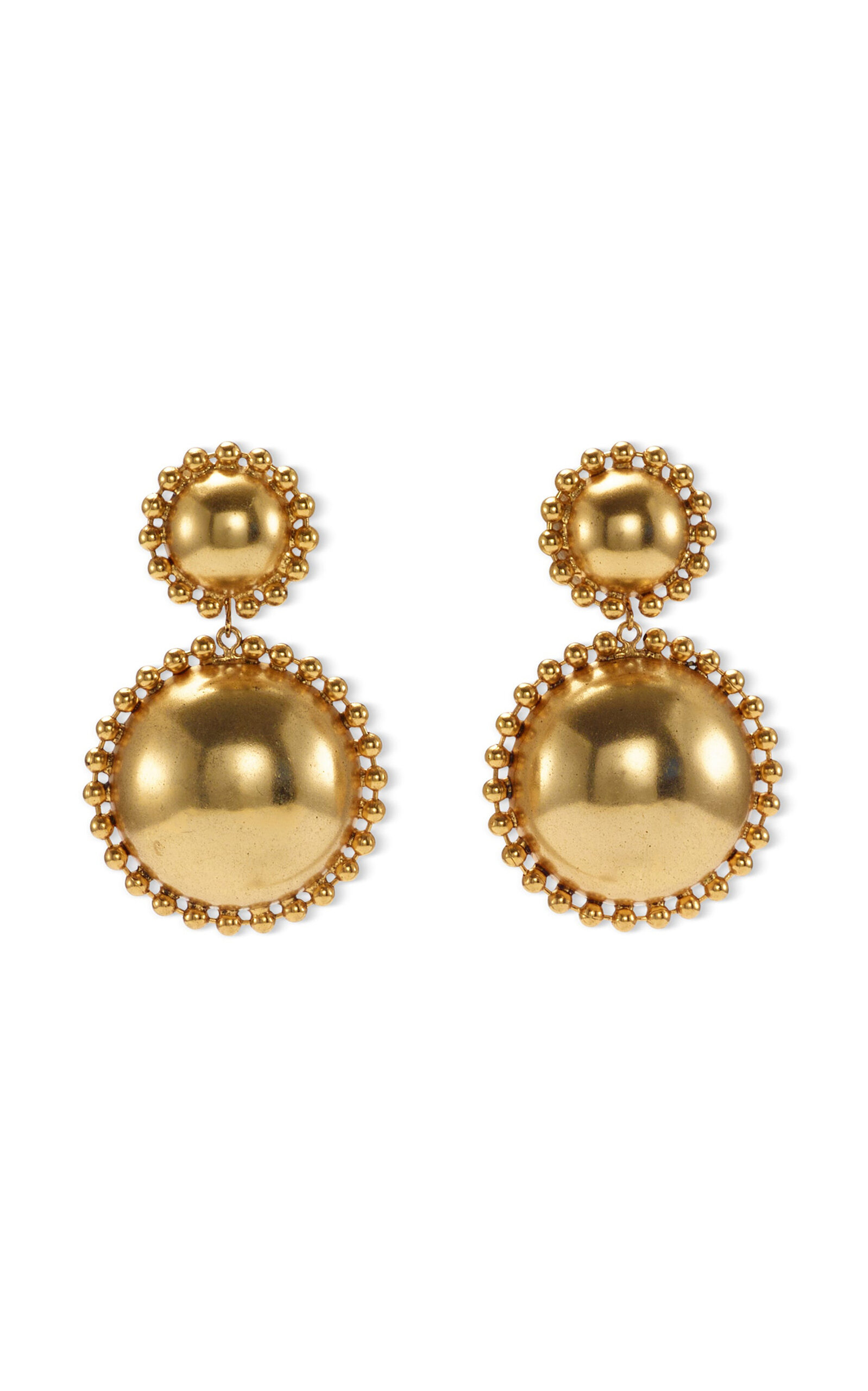 Shop Lelet Ny Lucia 14k Yellow Gold-plated Earrings
