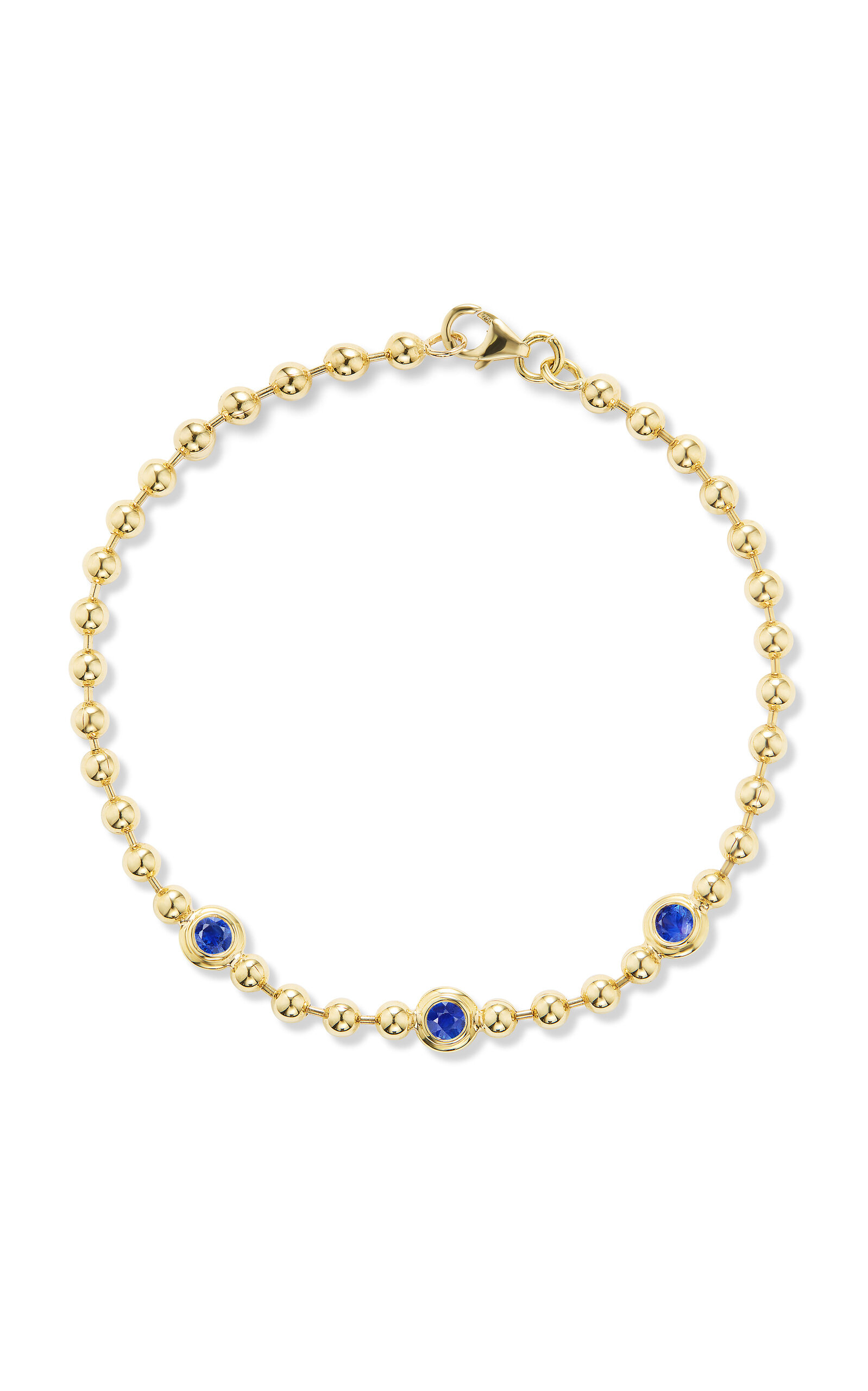 Gemella Jewels 18k Yellow Gold Sapphire Bracelet