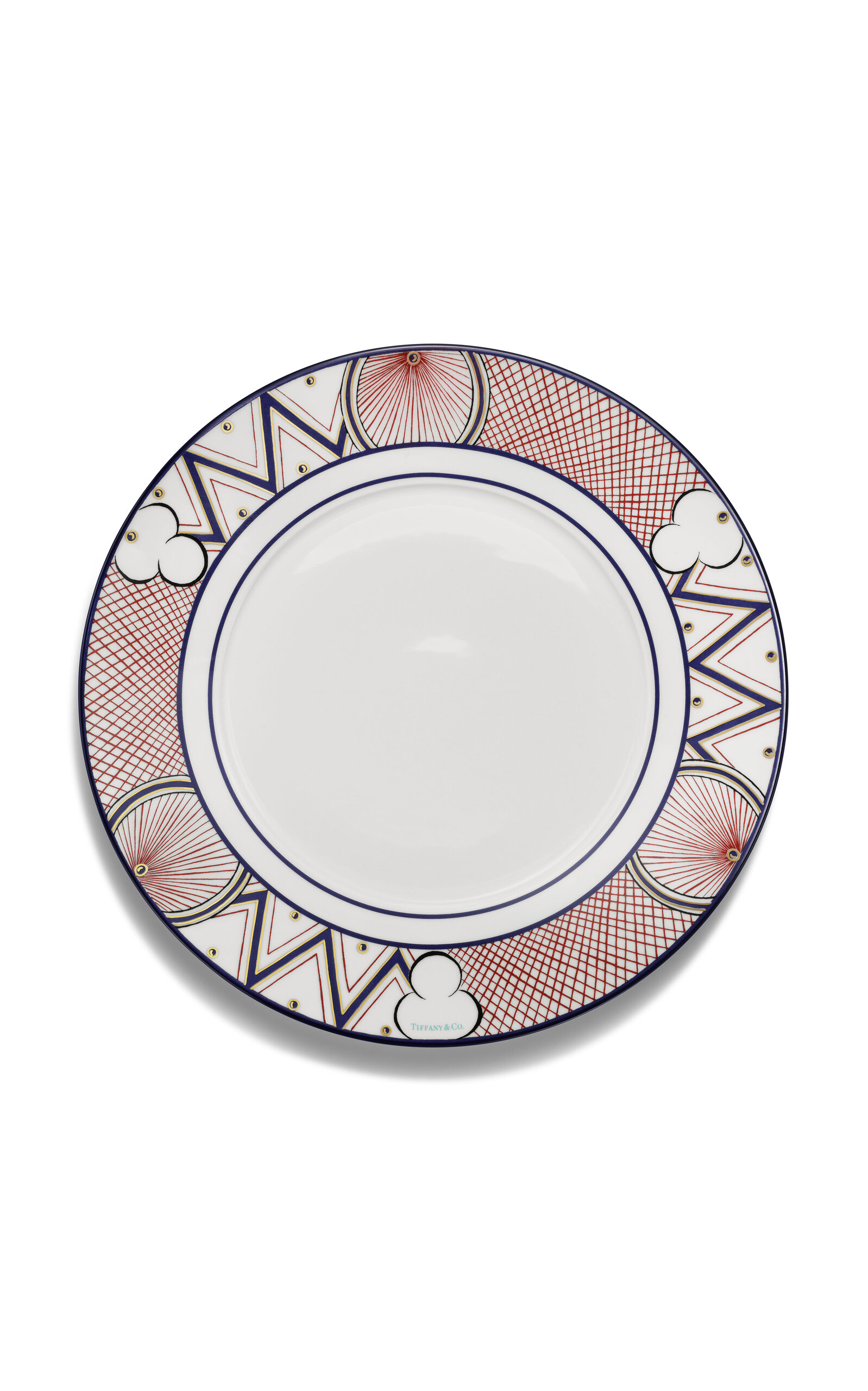Tiffany & Co Batik Porcelain Dinner Plate In Multi