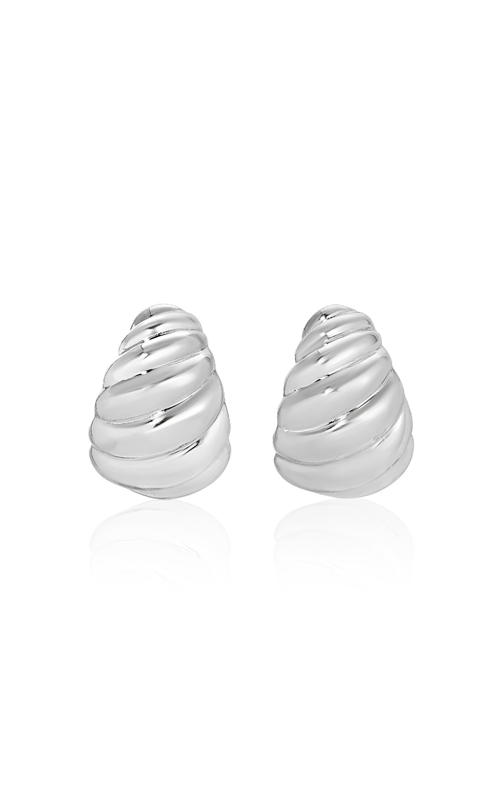Shell Silver-Plated Earrings