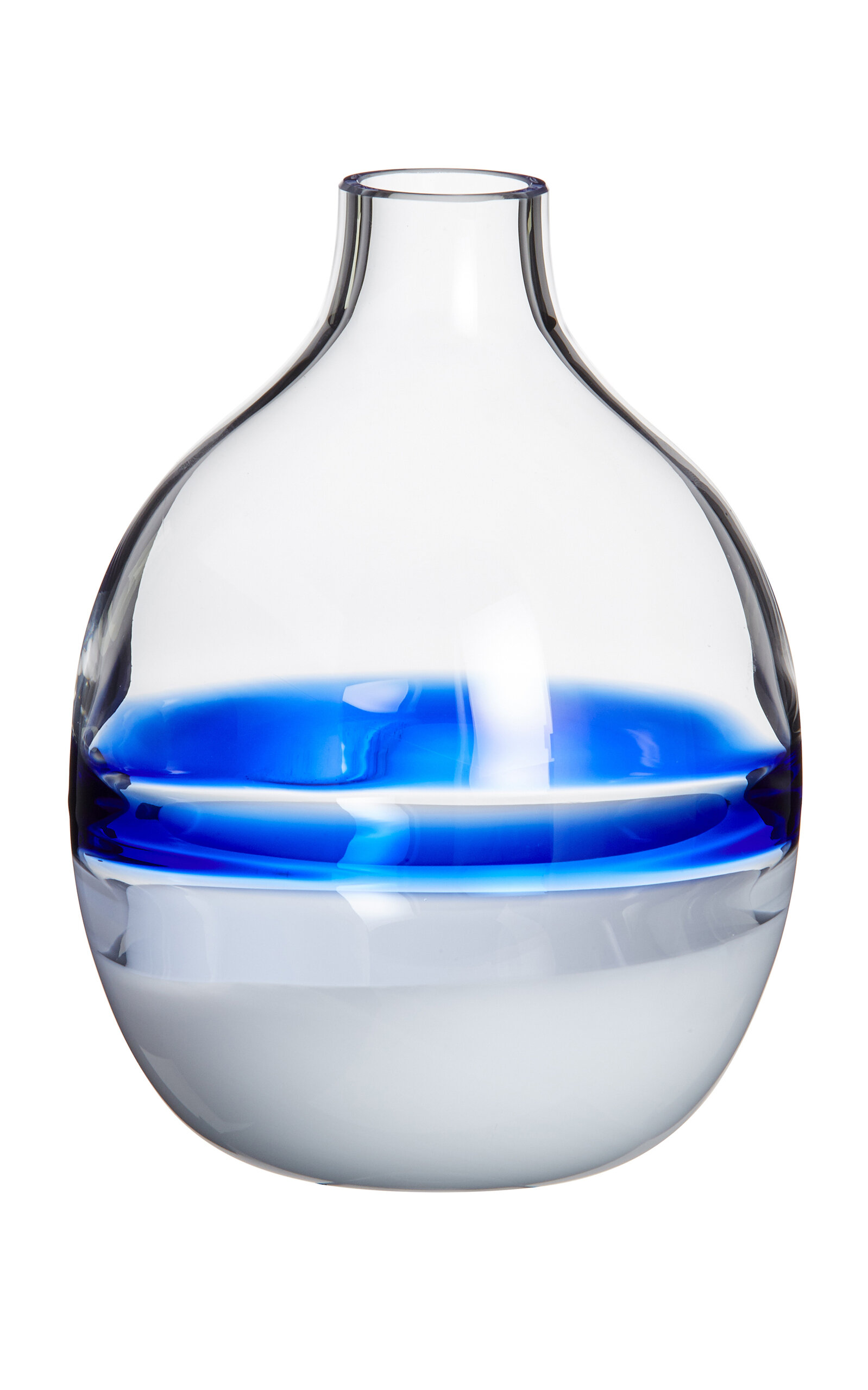 Shop Carlo Moretti Single Flower; Vase In Blue