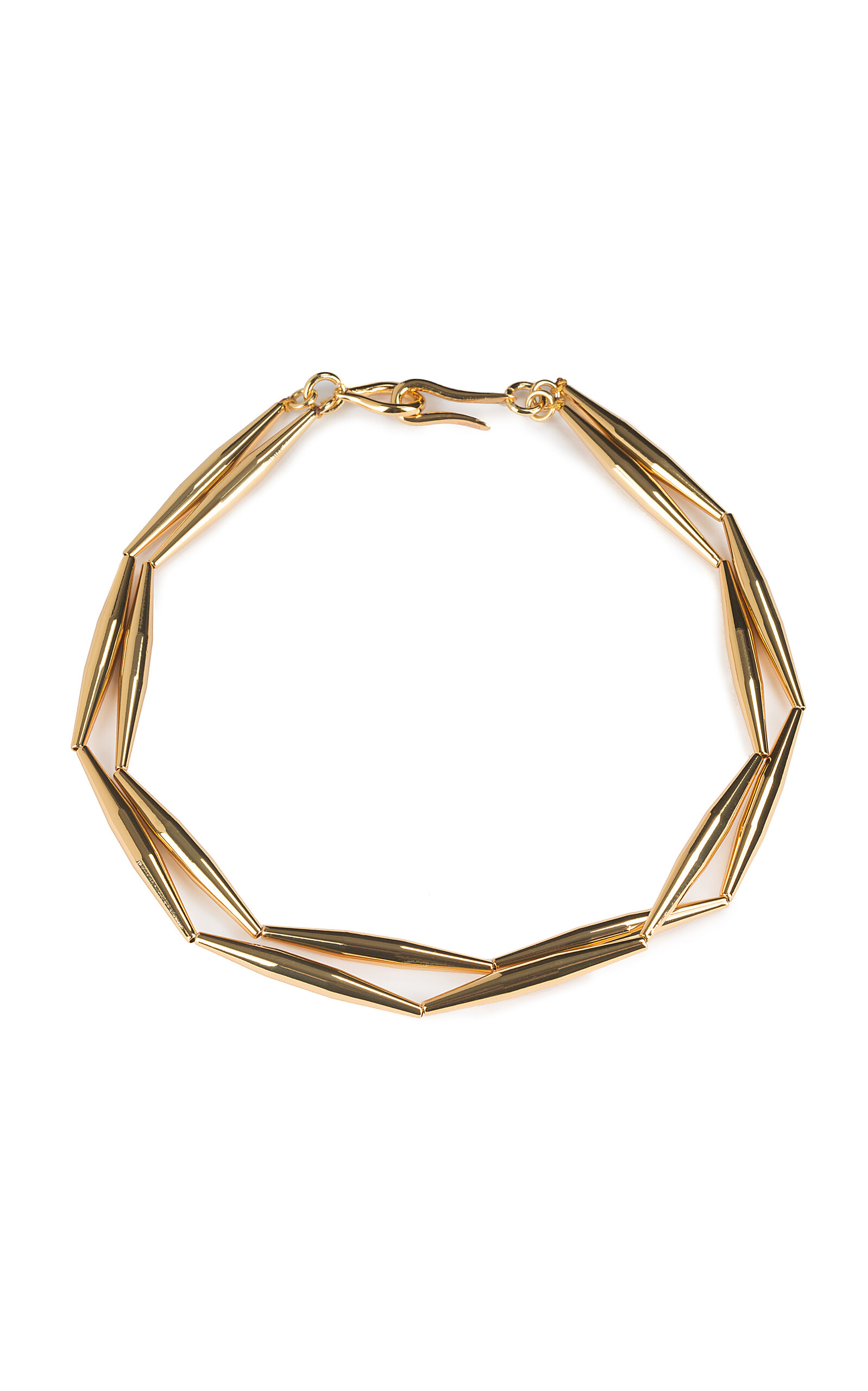 Helia Duo 24k Gold-Plated Necklace