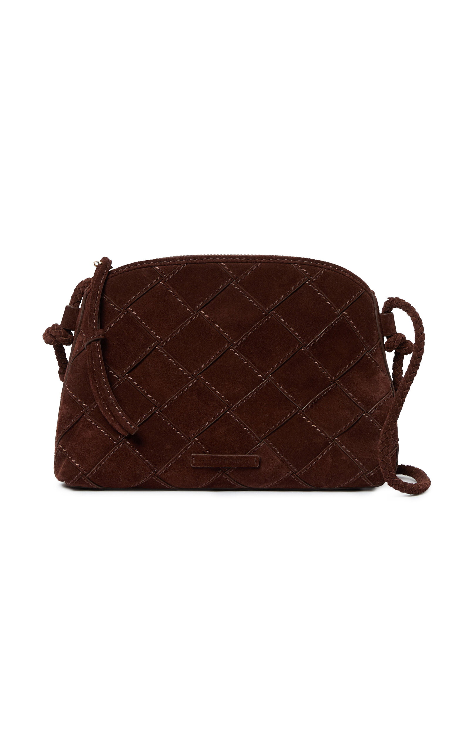 Mallory Woven Suede Crossbody Bag
