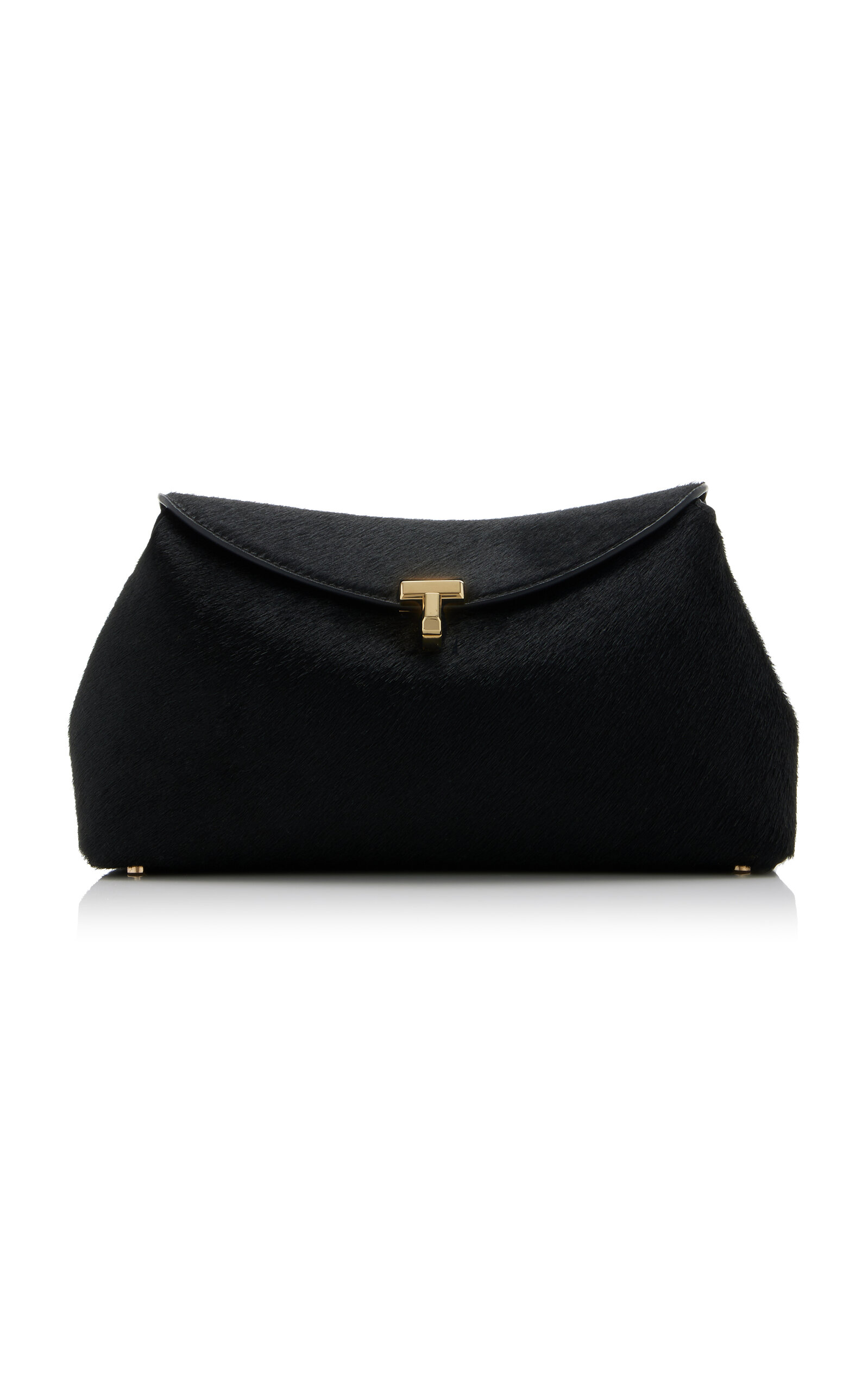 Toteme T-Lock Pony Hair Clutch