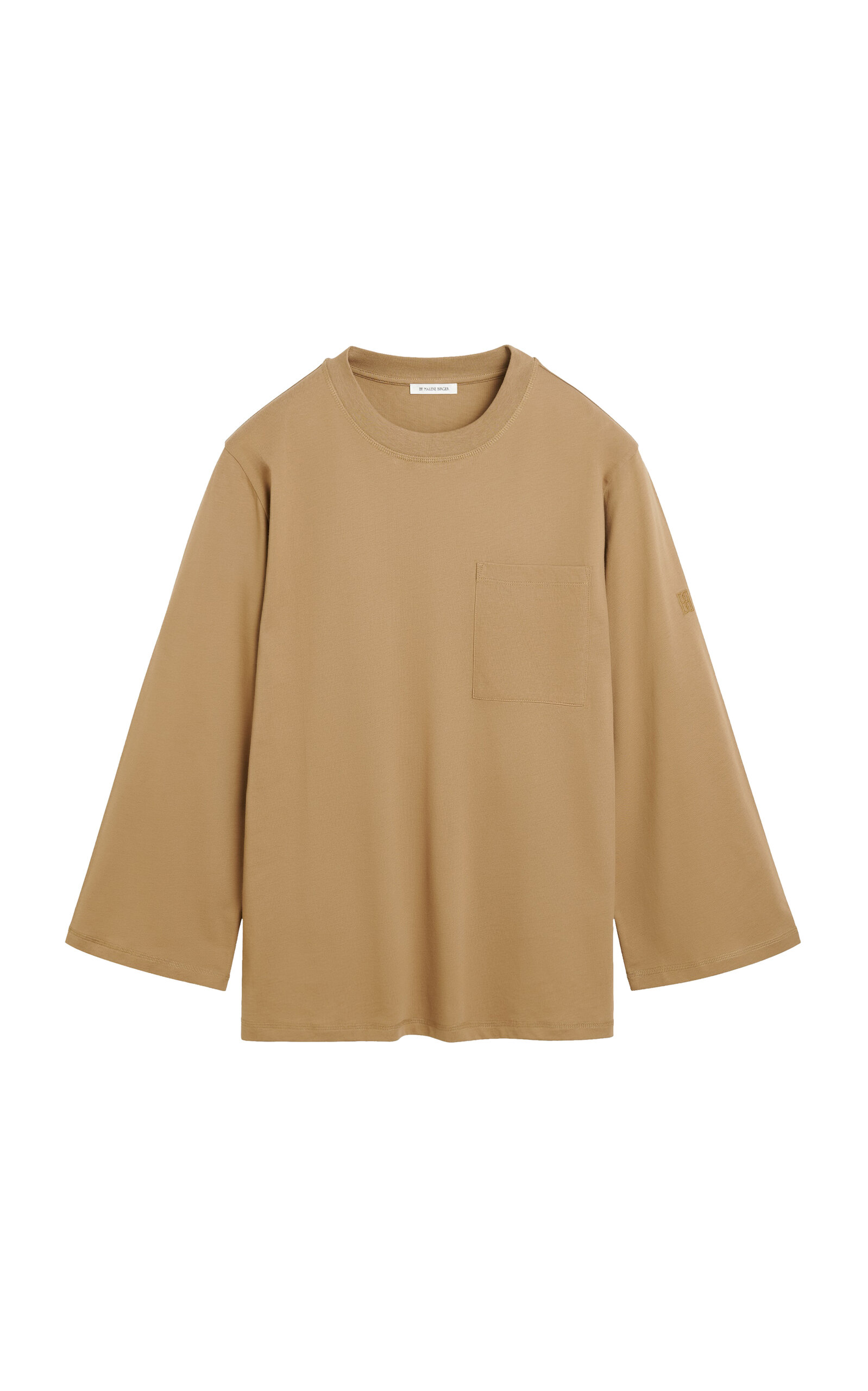 By Malene Birger Fayeh Organic Cotton Top In Brown