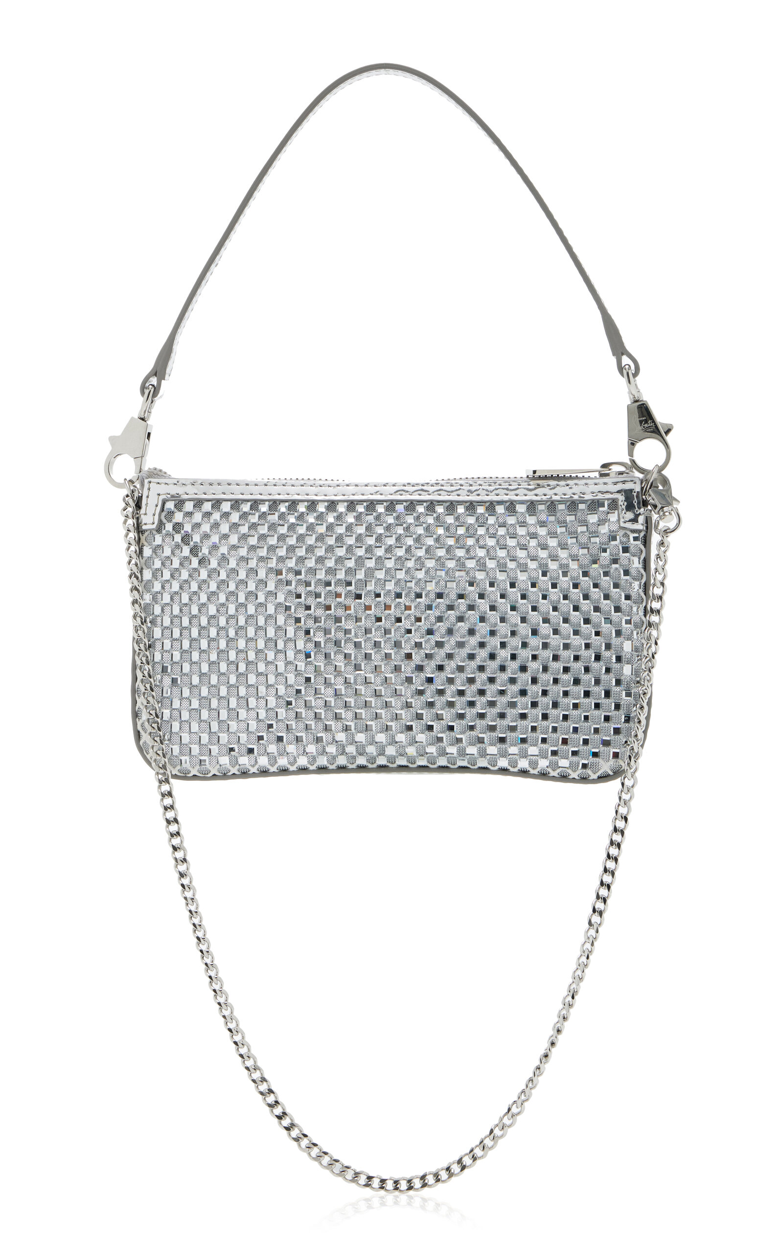 Christian Louboutin Loubila Mini Crystal Shoulder Bag
