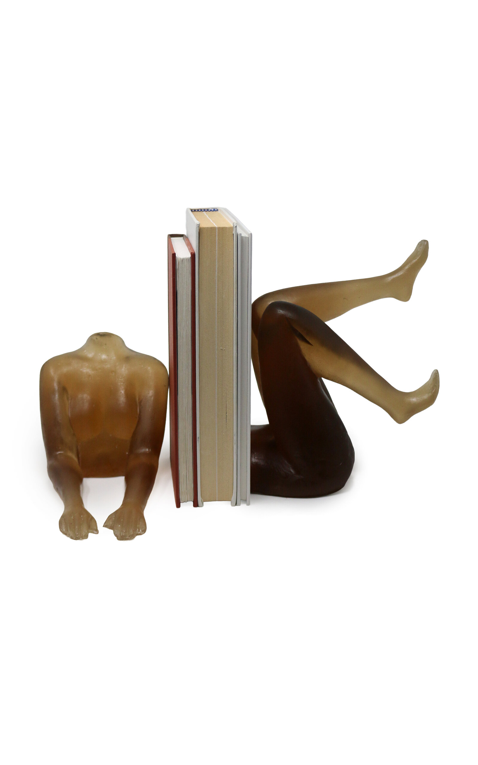 Marcela Cure Il Corpo Small Bookends In Cola - Brown - Women's Clothing