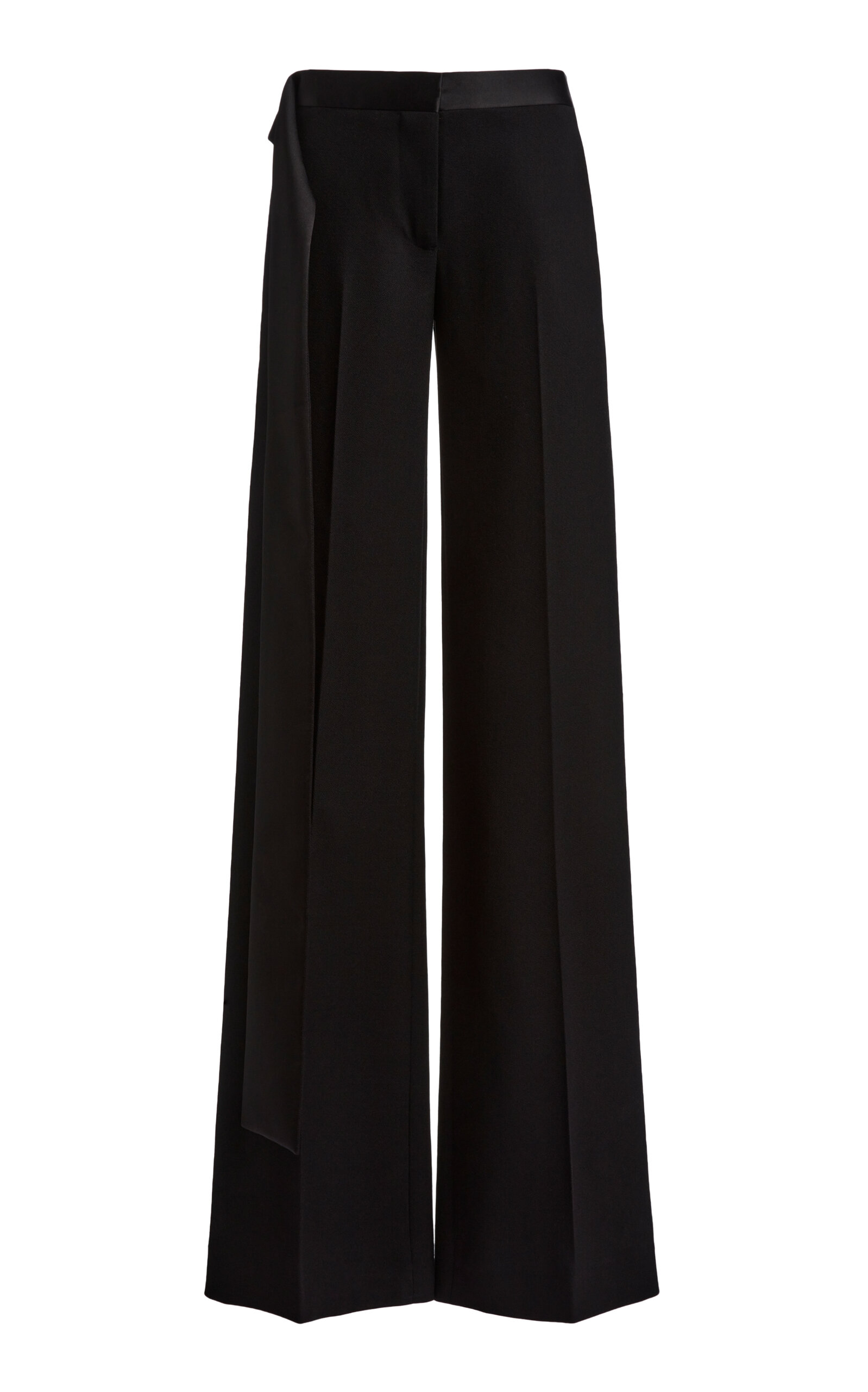 VICTORIA BECKHAM NEW GIGI LOW-RISE STRAIGHT-LEG TROUSERS