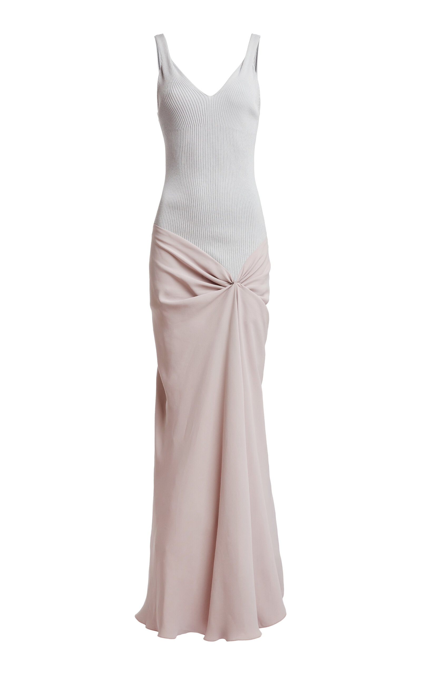 VICTORIA BECKHAM TWISTED MIDI DRESS