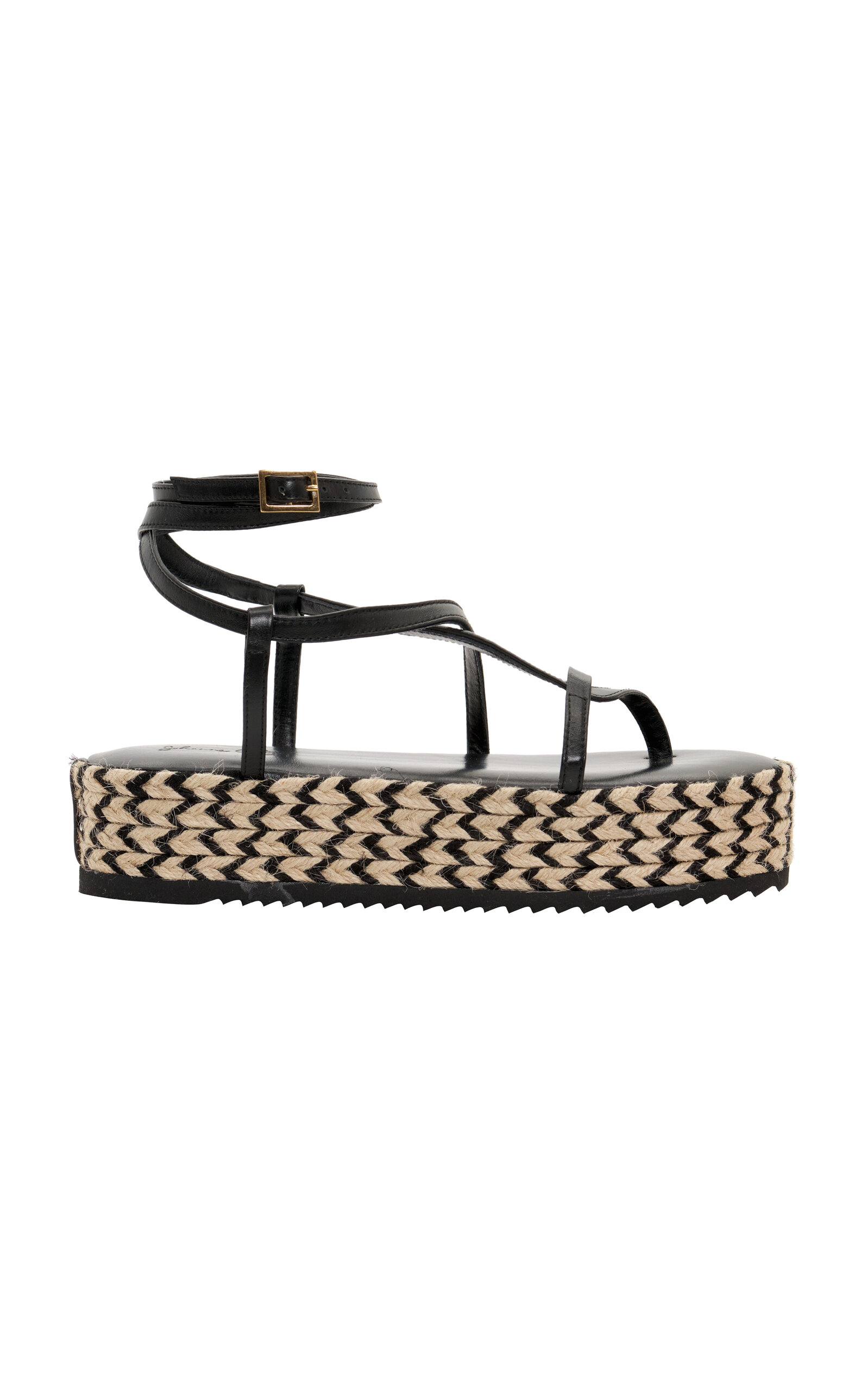 Johanna Ortiz Barbor Leather Platform Sandals - Women's Shoes